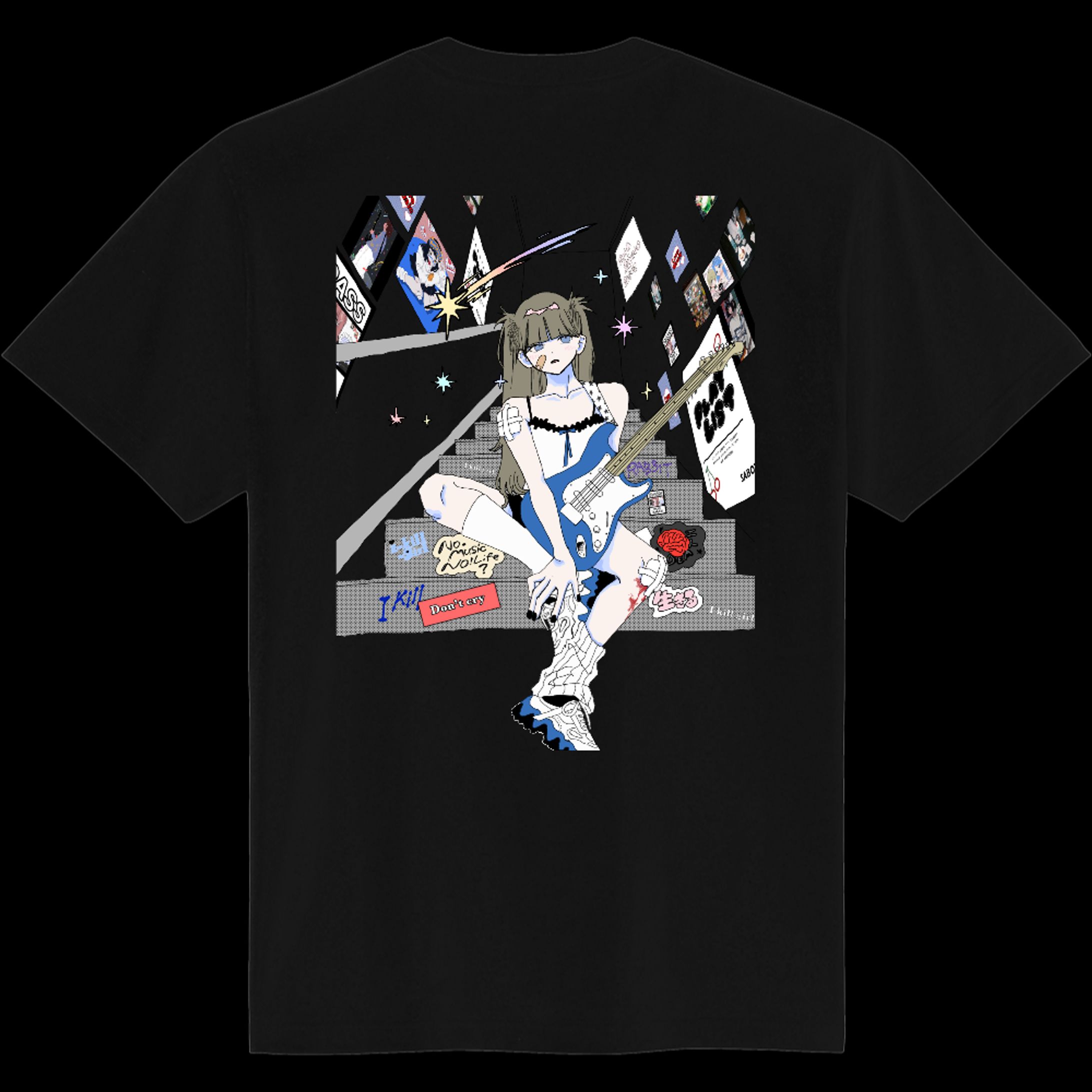 IKILLGIRLTシャツ-1