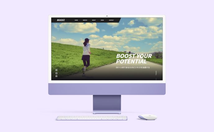 コーポレートサイトのLP制作