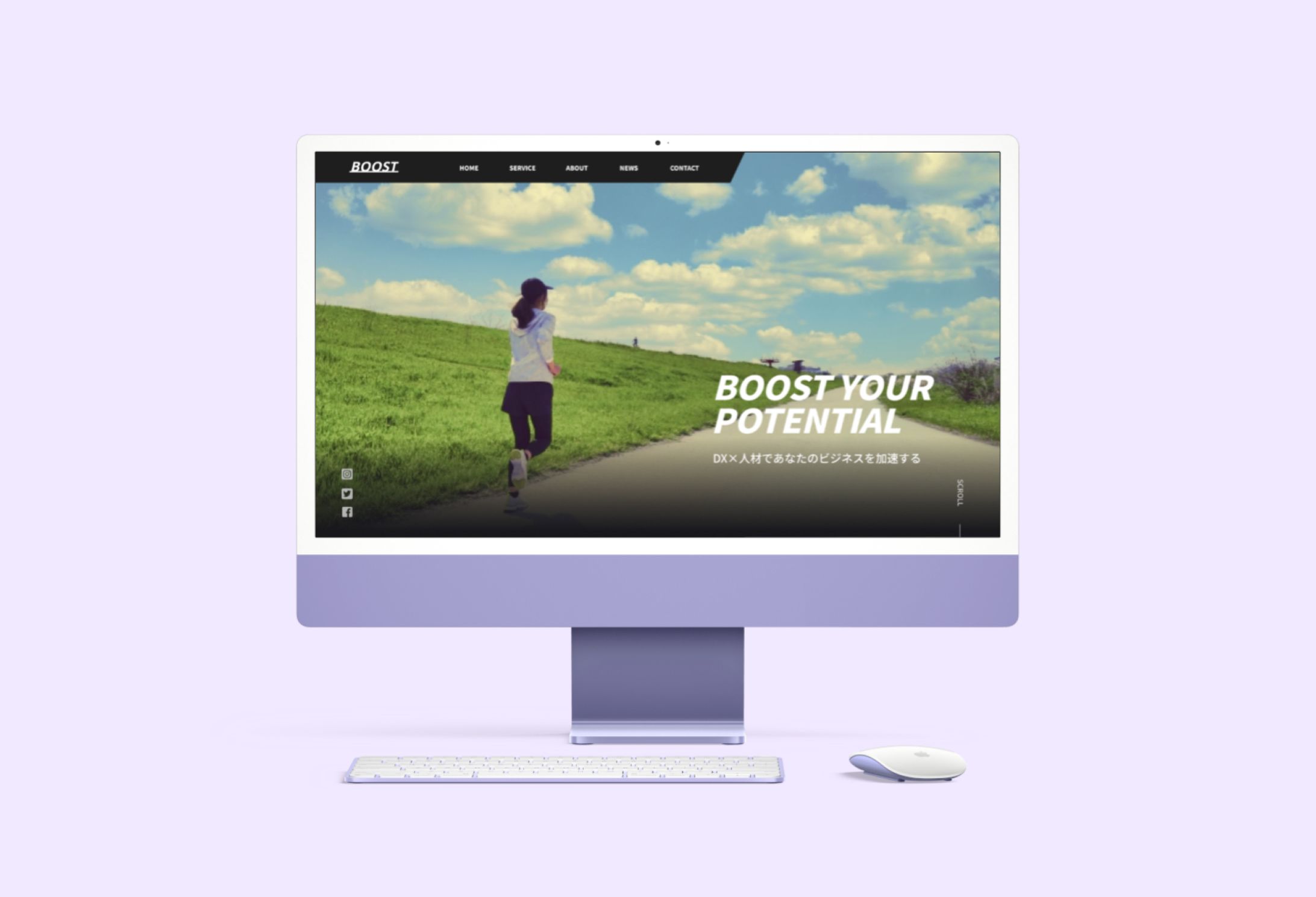 コーポレートサイトのLP制作-1