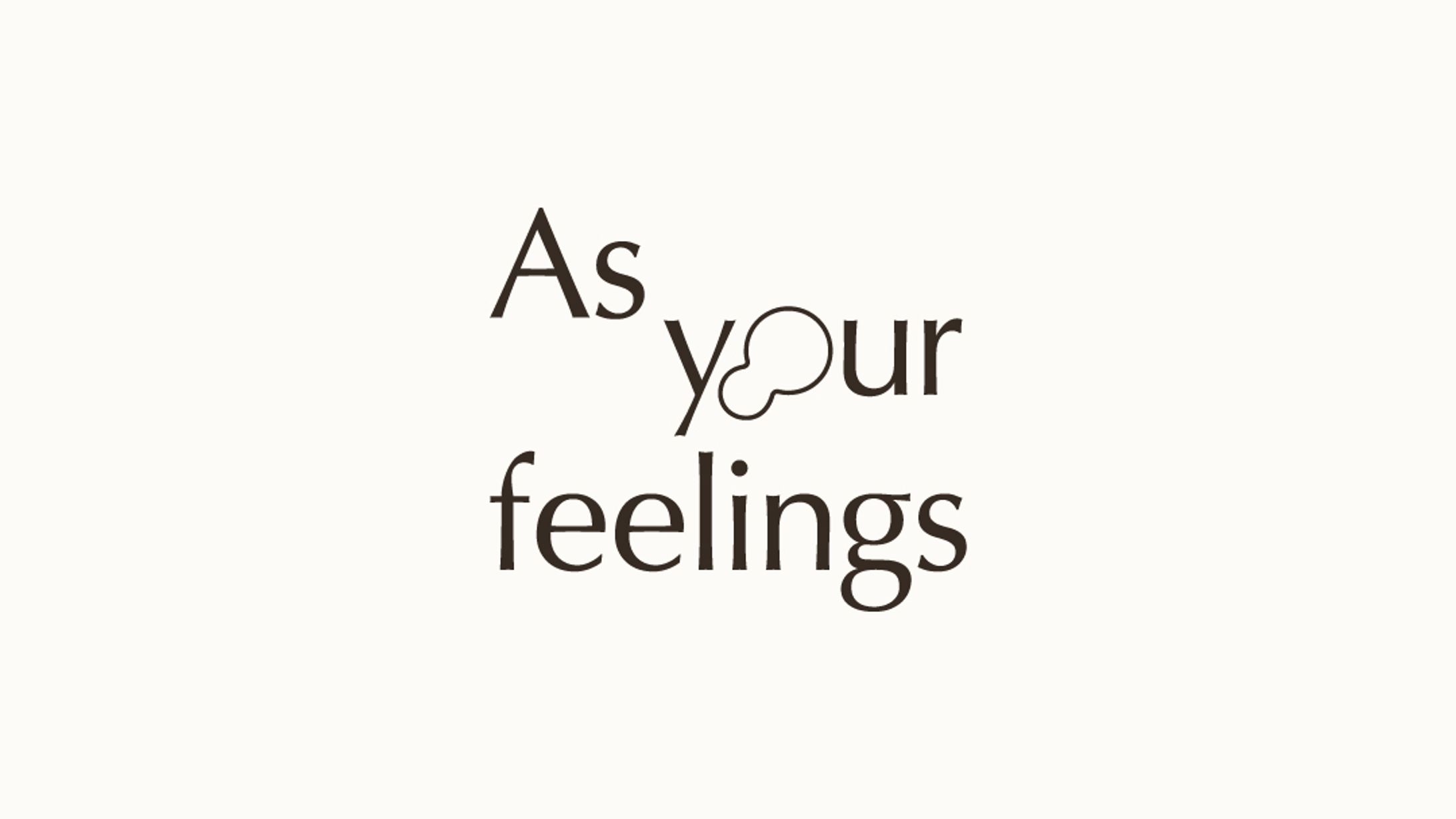 AsYourFeelings（自主制作）　ロゴ、Webサイト-1