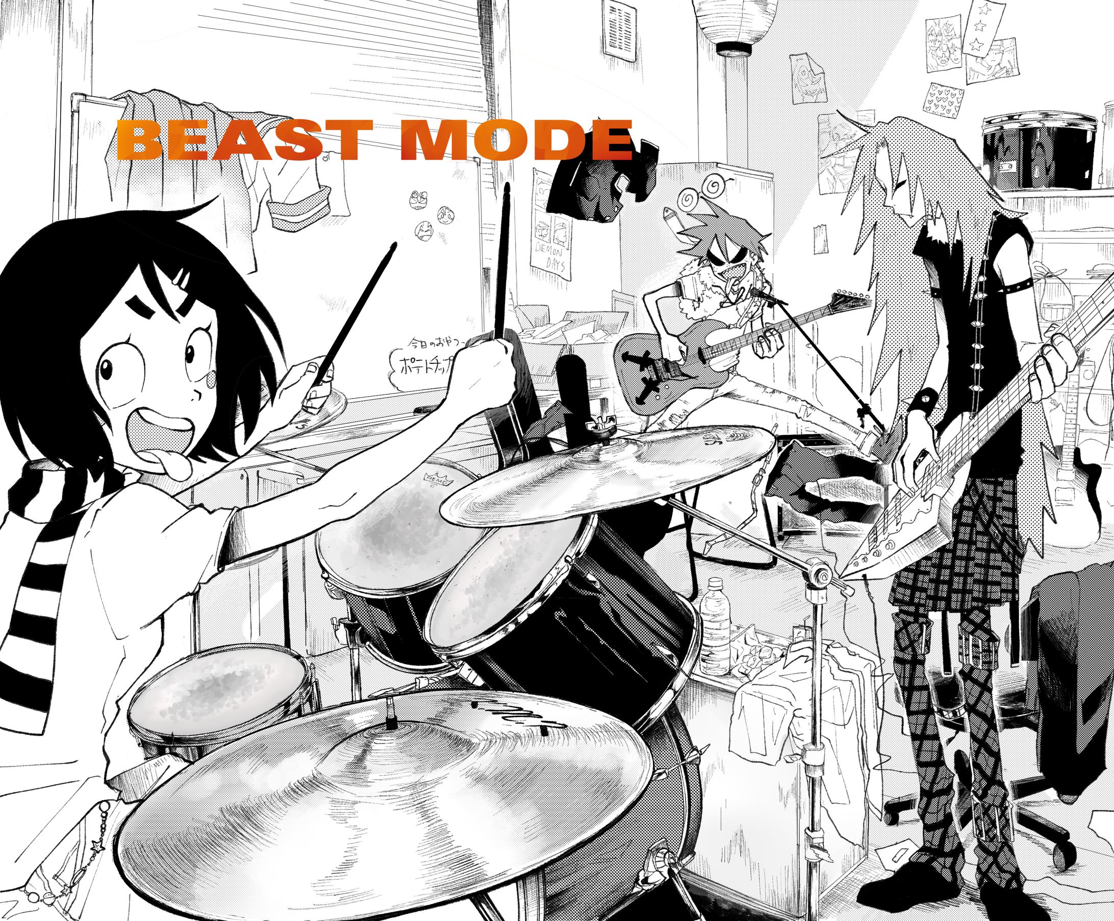 【キャラクターデザイン】ナマハゲモチーフのキャラクターデザイン-1