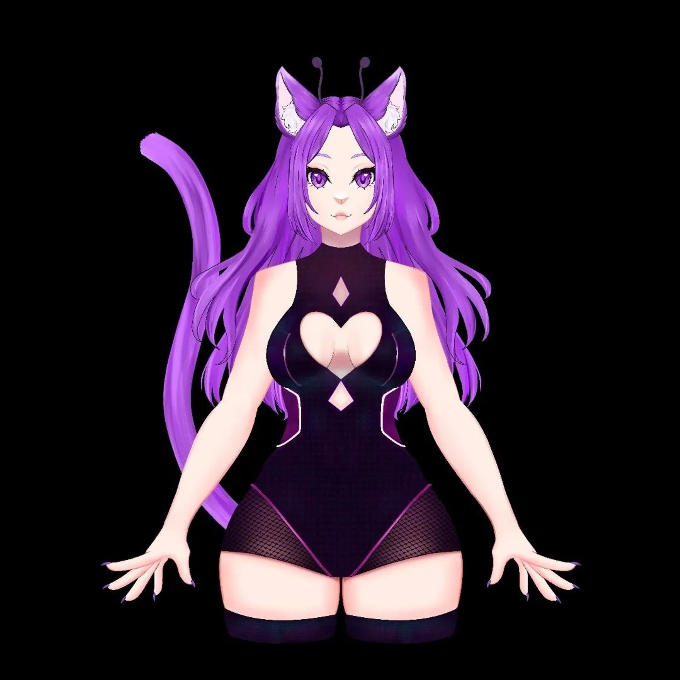 Worked on a live 2d model for someone and its turned out so good I'm so proud and in love with the colours 💜💜

-1