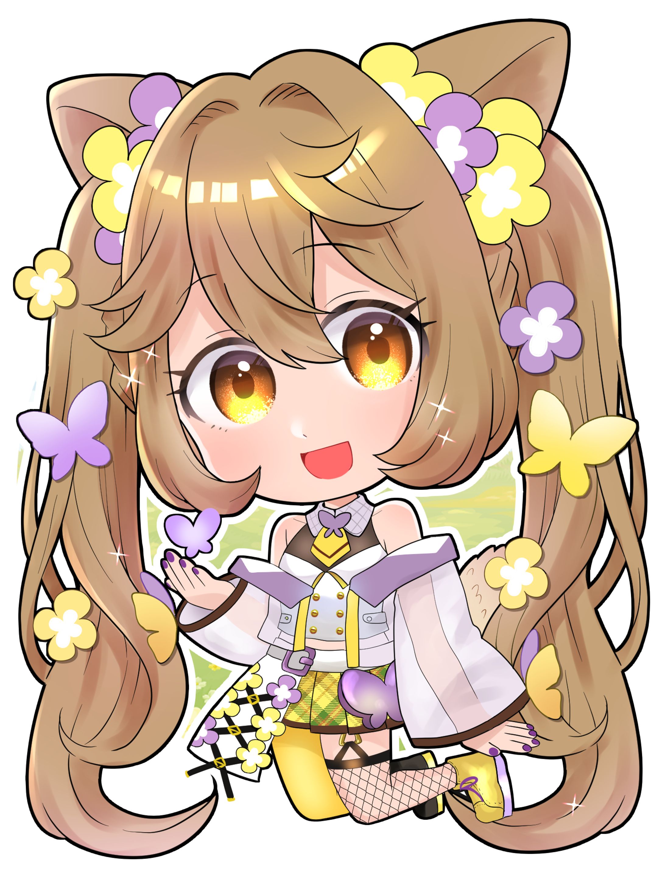 カラーイラスト(SDキャラ)-1