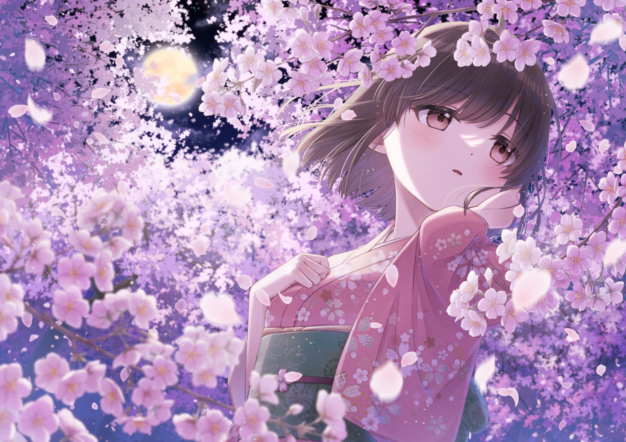 夜桜-1