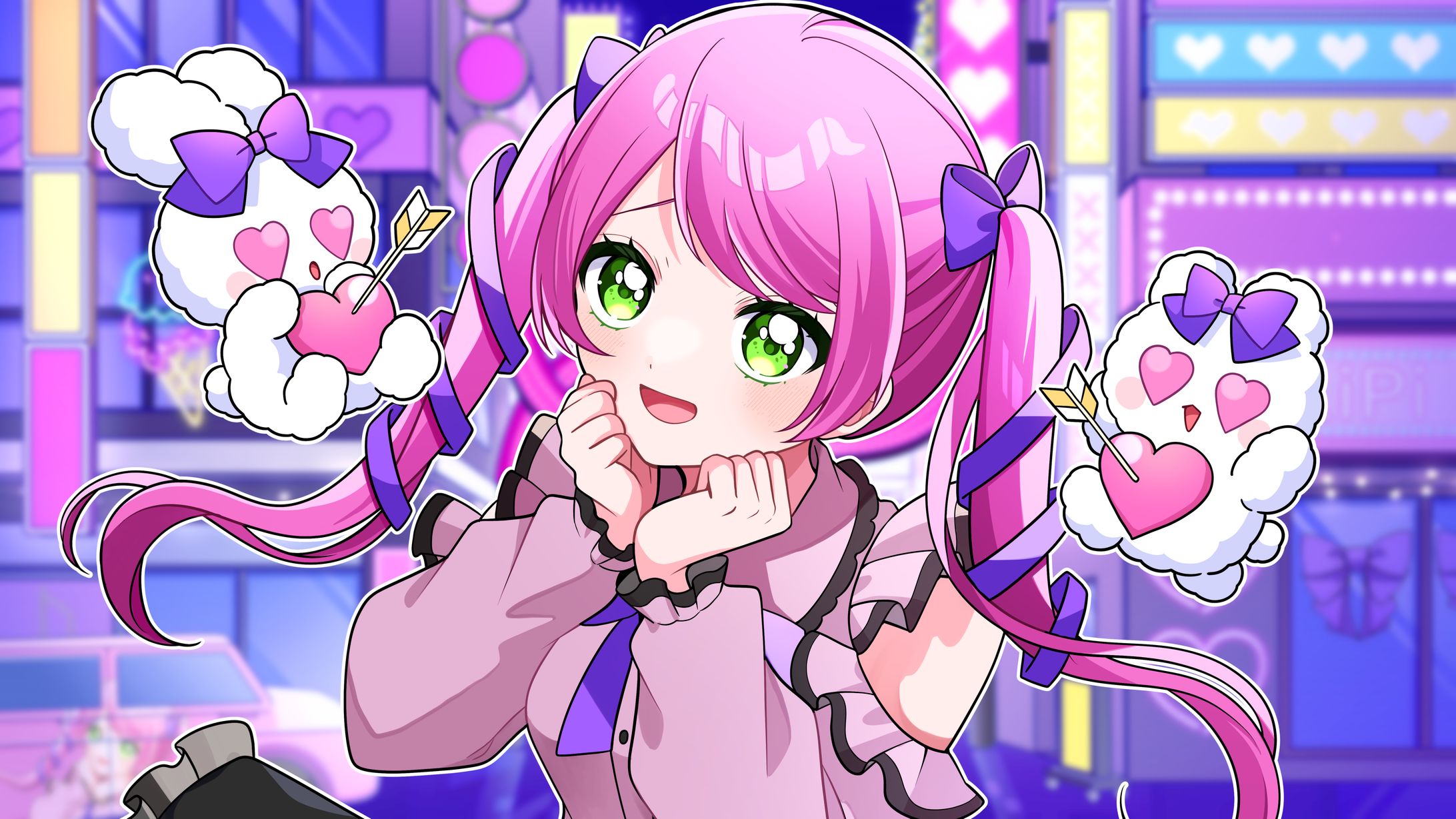 リリぴ様　「えぶりでいホスト」歌ってみたMV用イラスト-1
