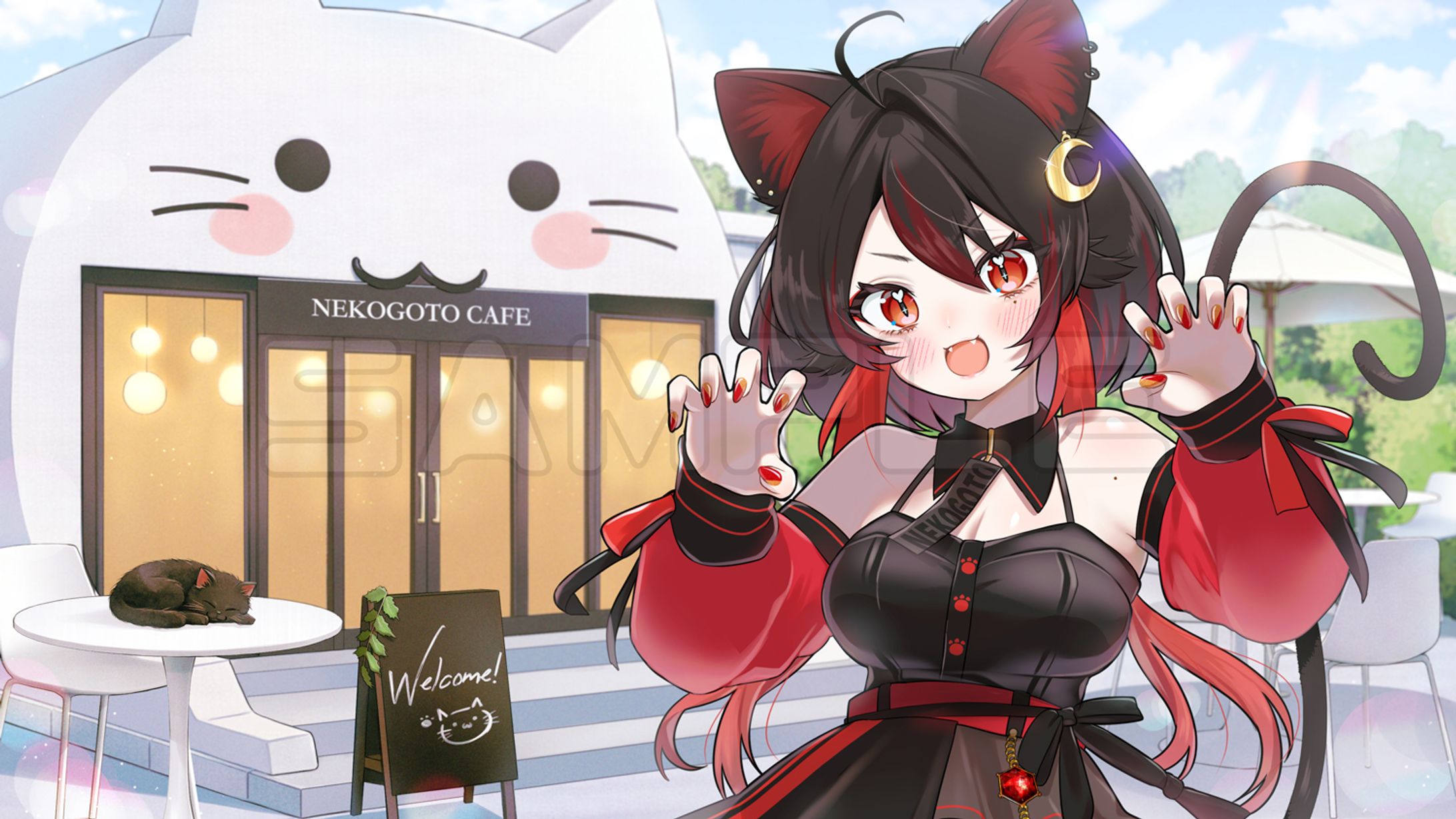 『猫語Studio』背景キービジュアル-1