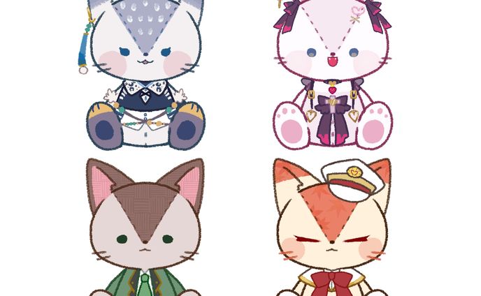 ぬいぐるみ、vtuberさん