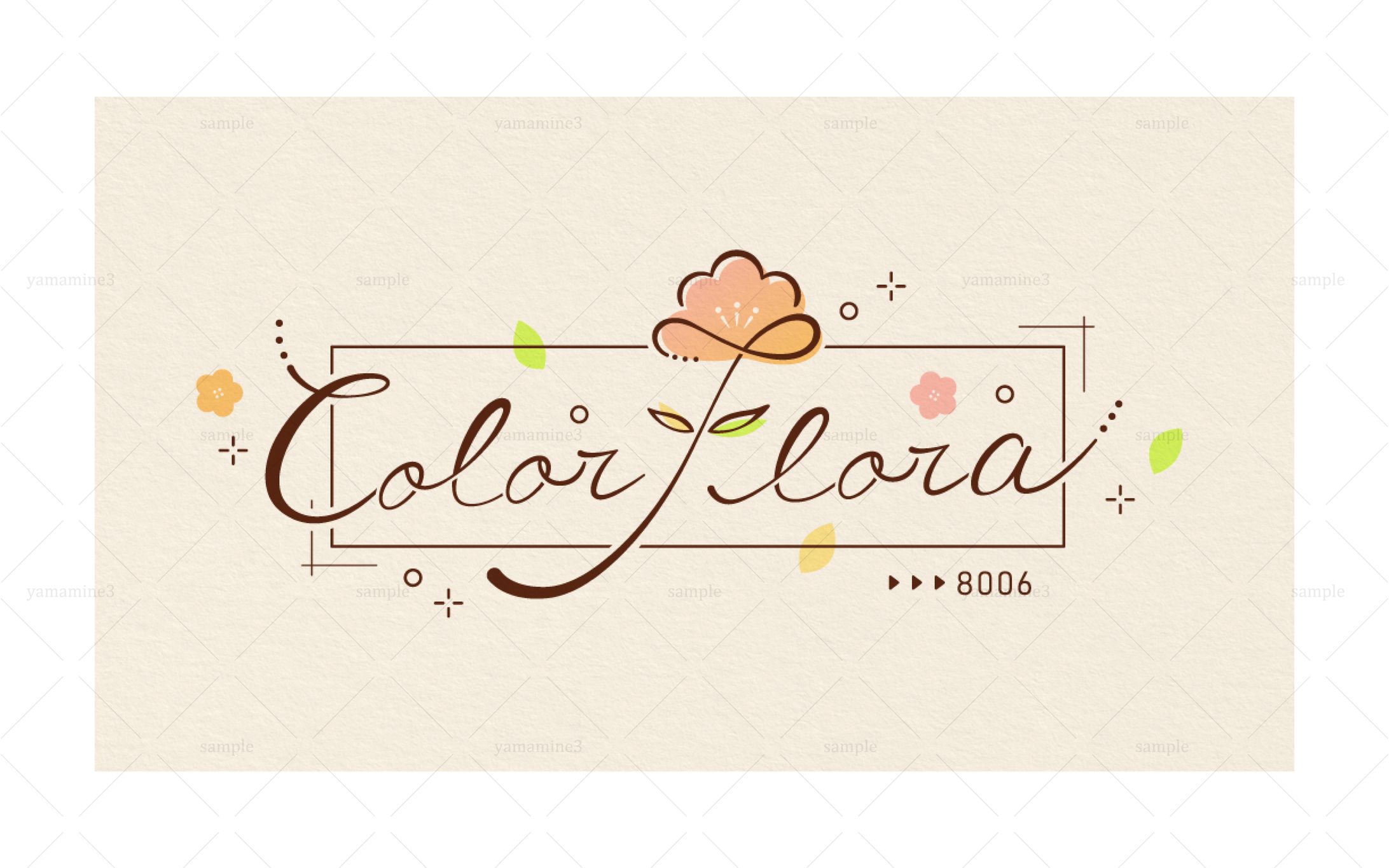 ストグラ 店舗ロゴ「ColorFlora」-1