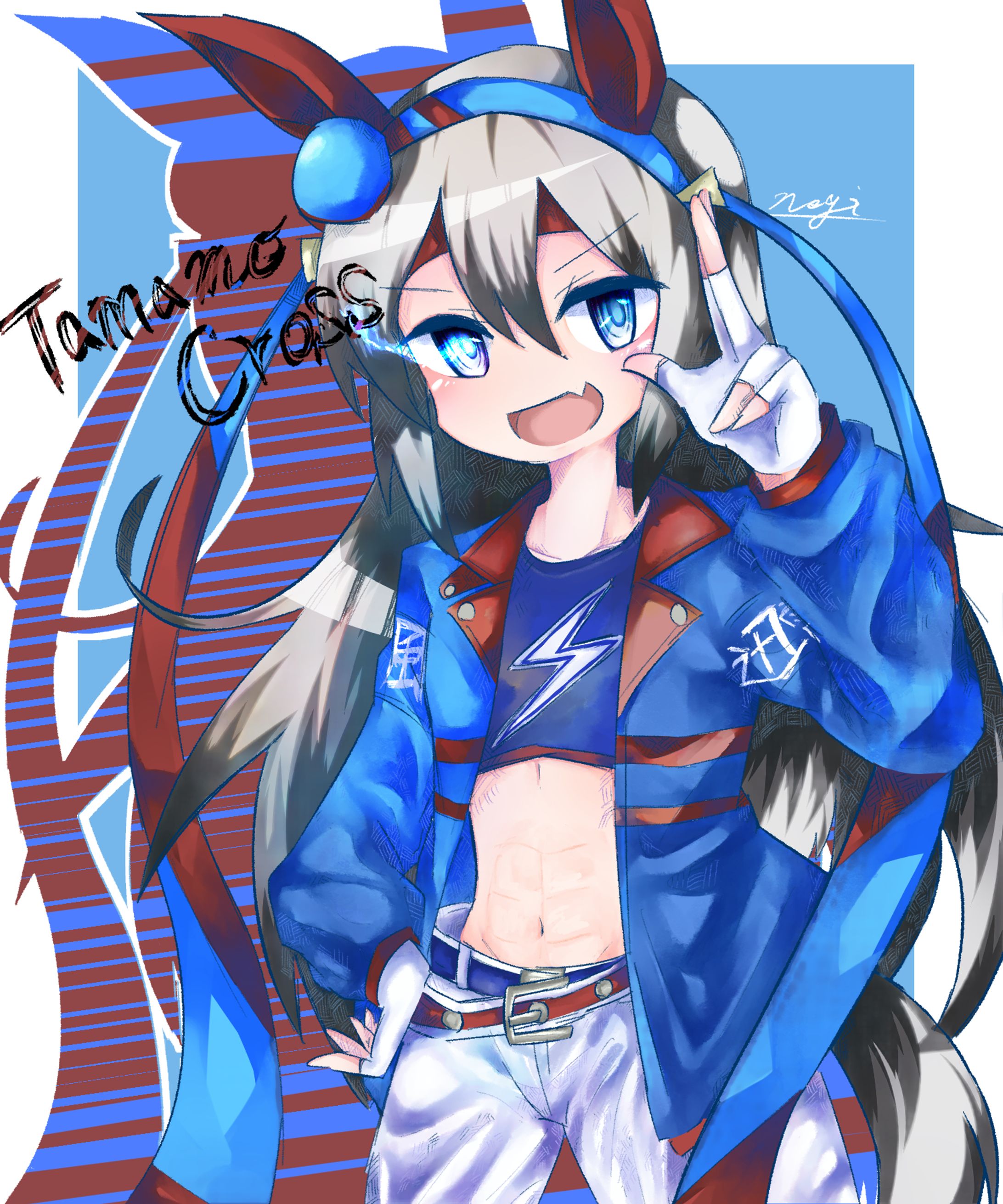 二次創作イラスト-1