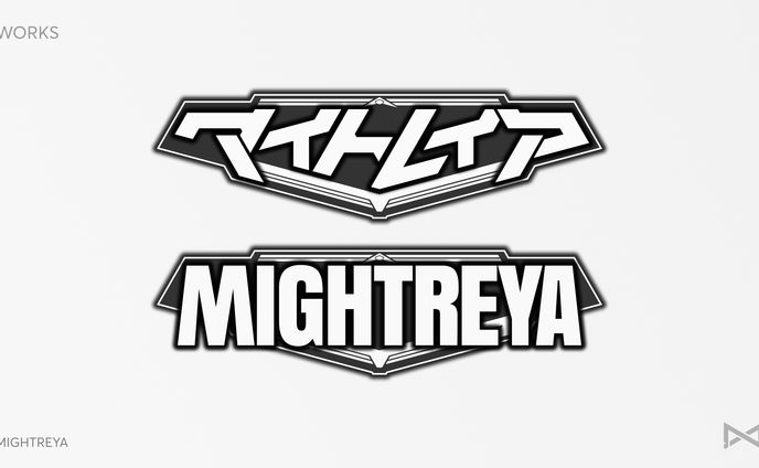 MIGHTREYA 日英タイトルロゴ制作