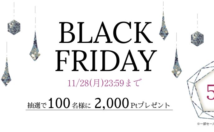 ブラックフライデー 架空バナー