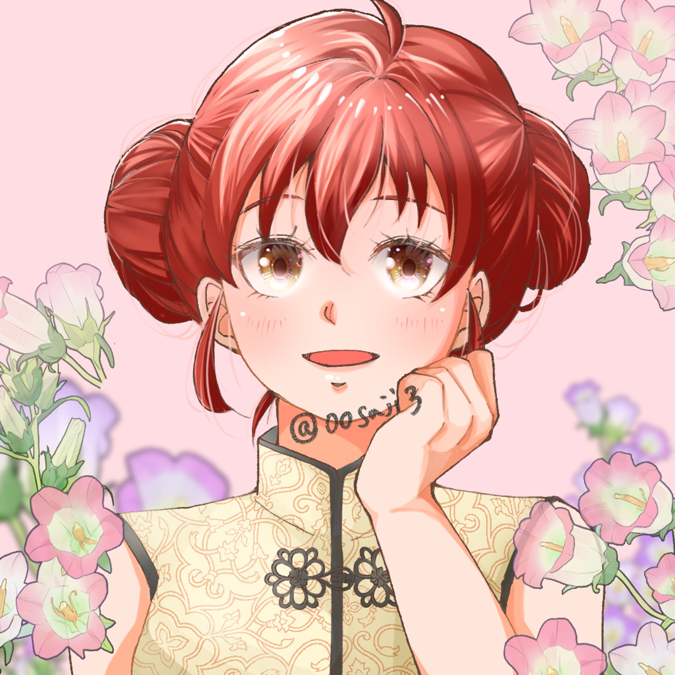 赤い髪の毛の女の子-1