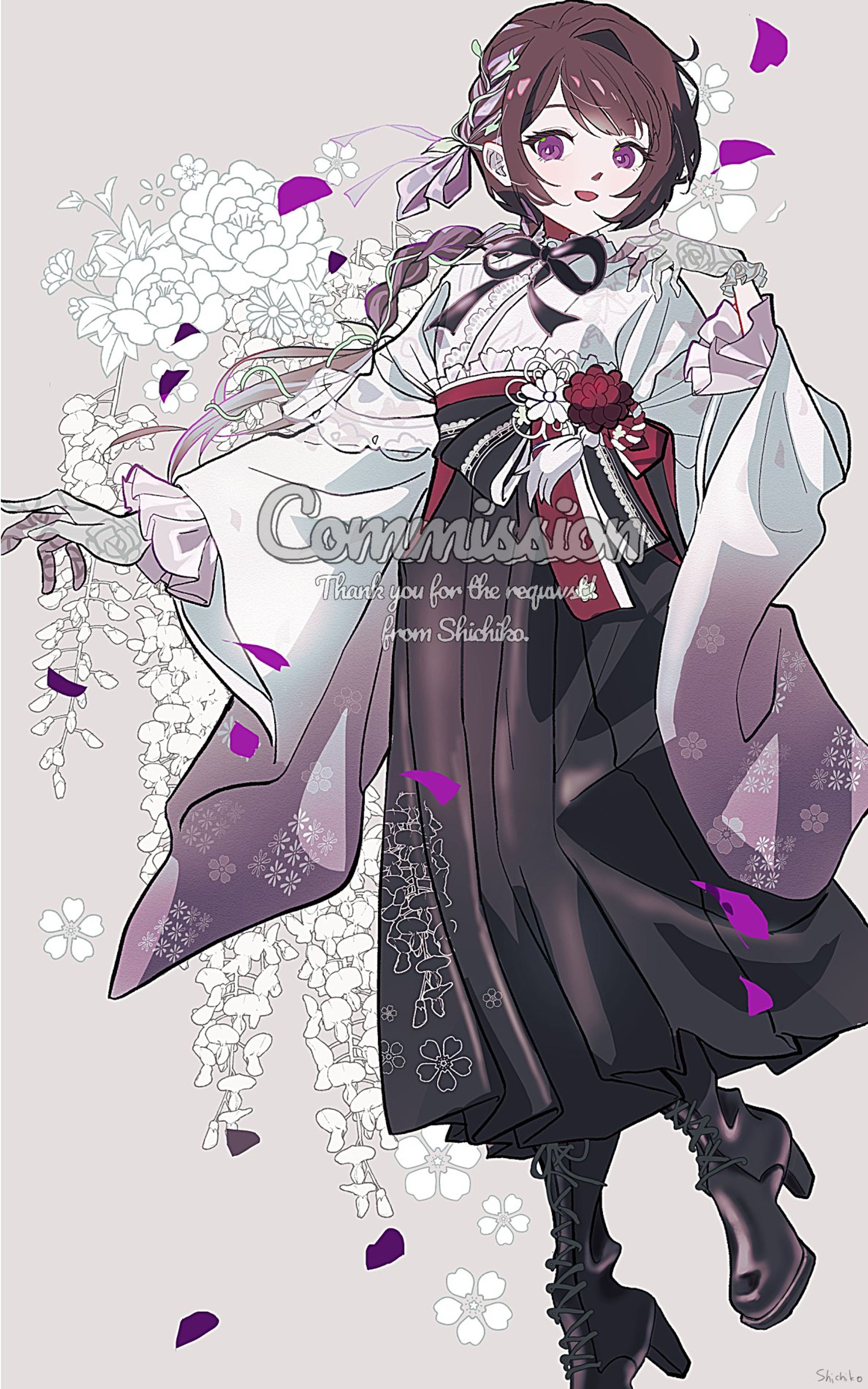 【skebご依頼品】七藤ちはね様のファンアート-1