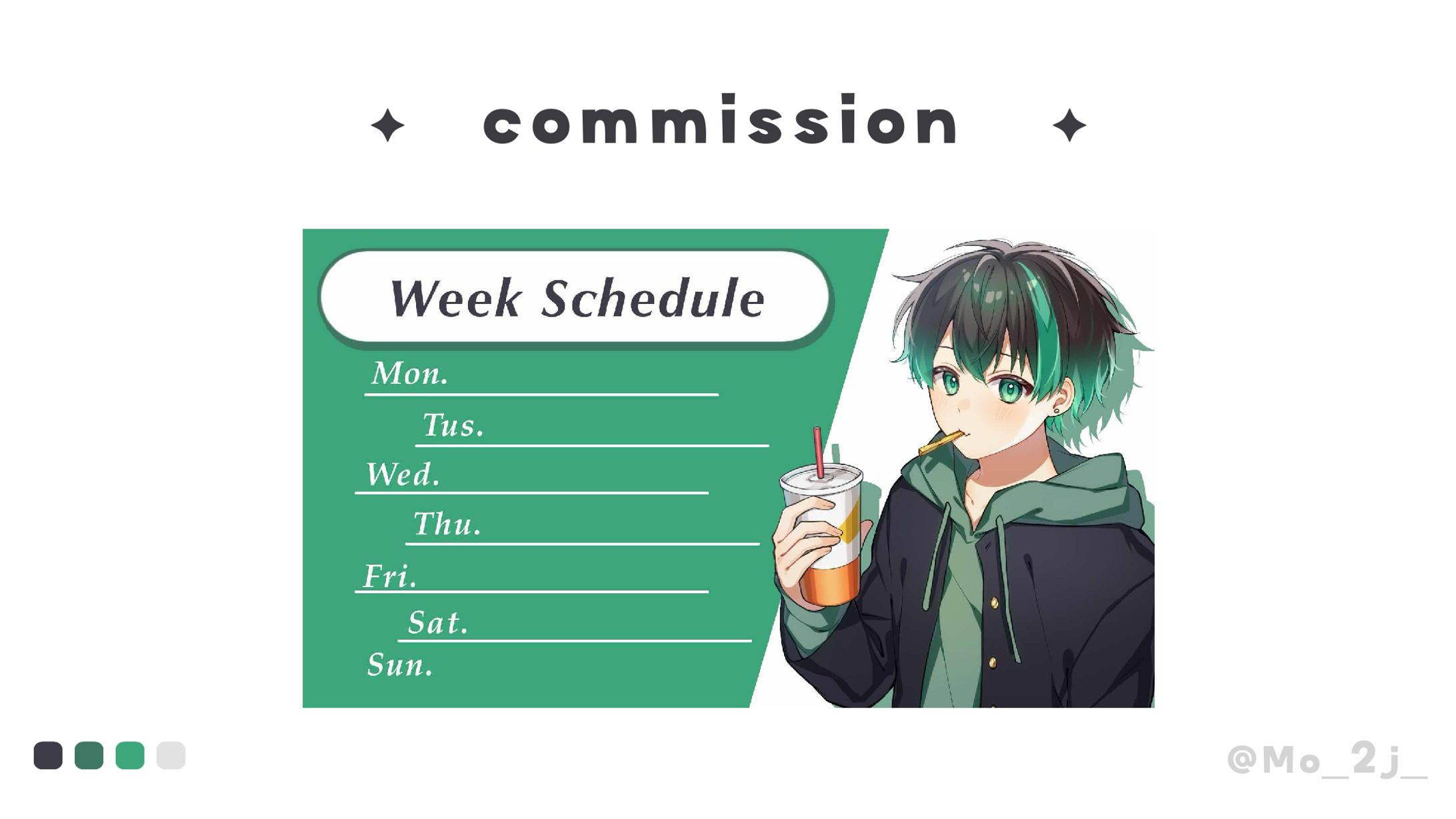 スケジュール表 素材-1