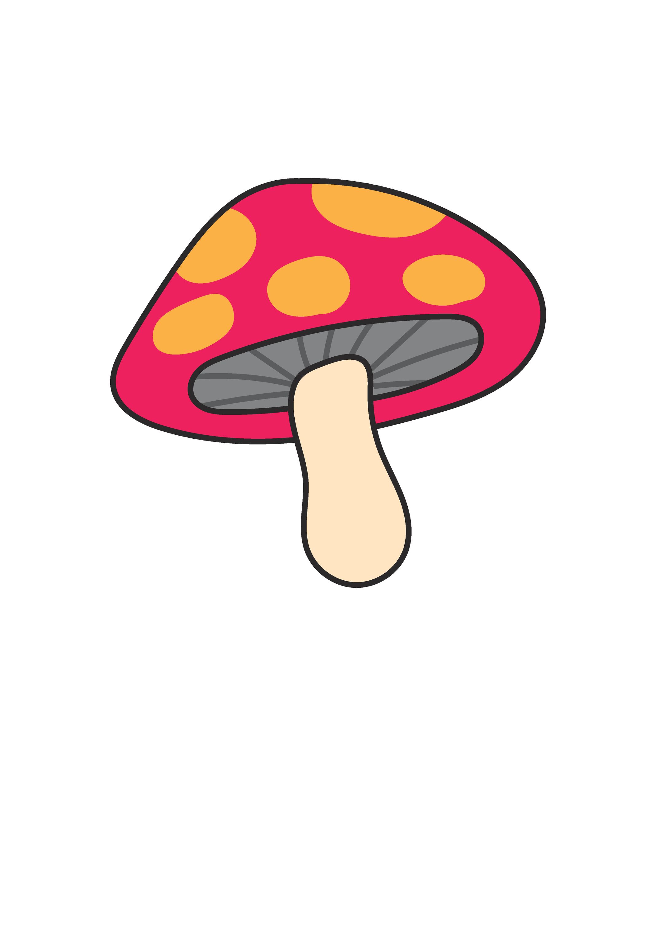 きのこ練習（Illustrator）-1