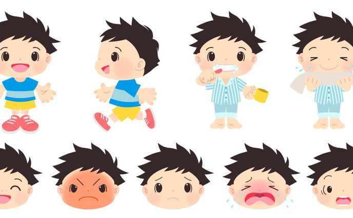 幼児向けキャラクターイラスト