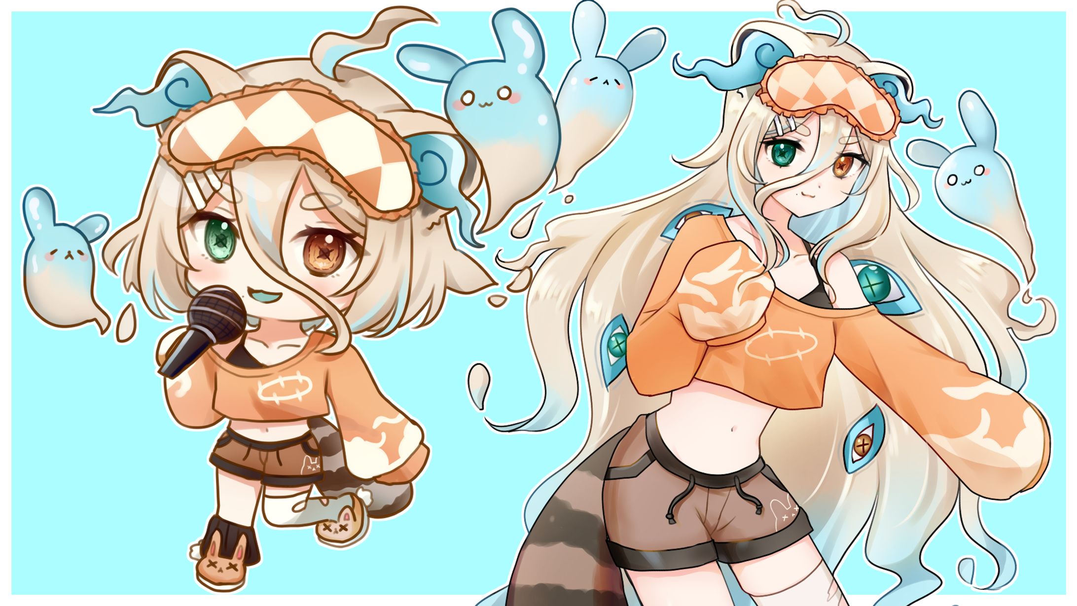 【全身絵】【SD】Skeb/Vtuber/Pekoe Boo-1