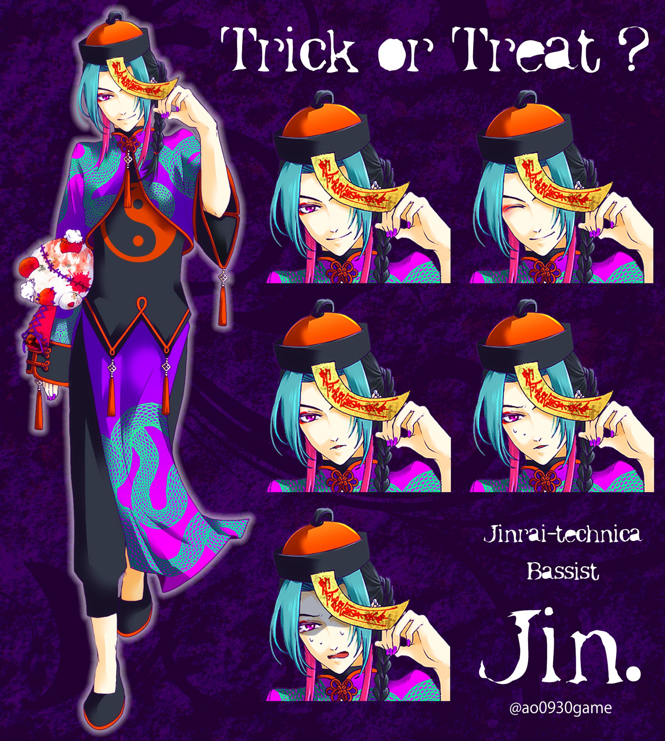 TRPG立ち絵　2021/10/30-1