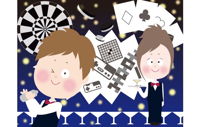 ⭐︎ゲームバーイラスト⭐︎