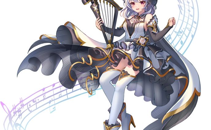 蝶々、バラのコンセプト吟遊詩人