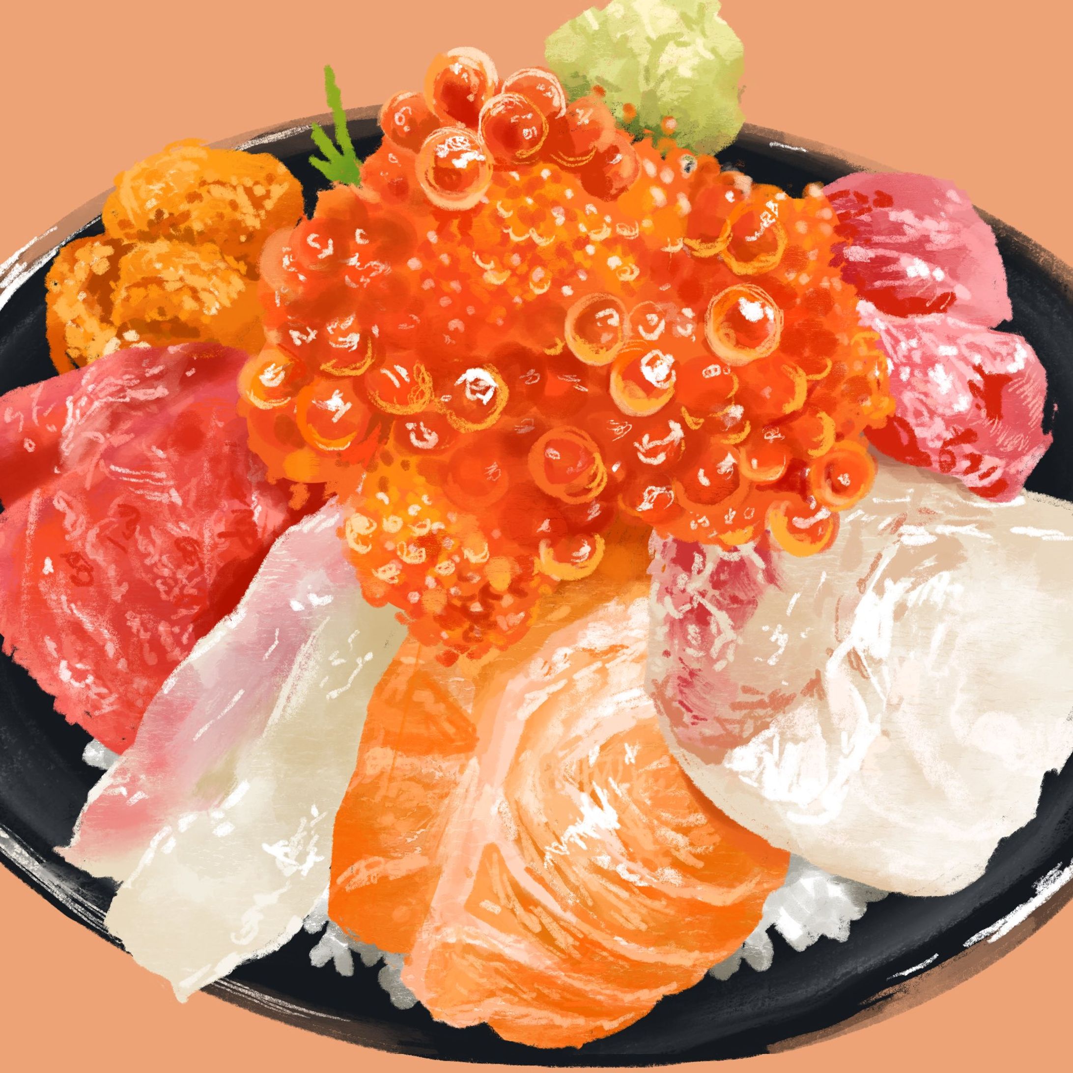 海鮮丼-1