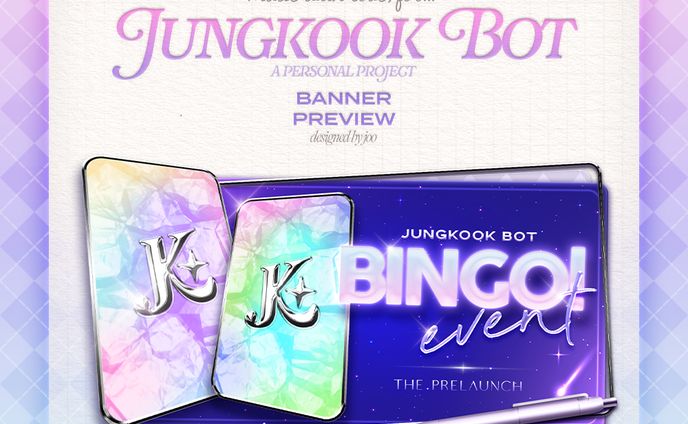 USER INTERFACE & BANNERS：JUNGKOOK BOT VERSION 2