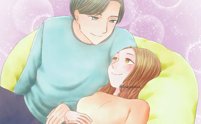 ストックイラスト・男女カップル.2