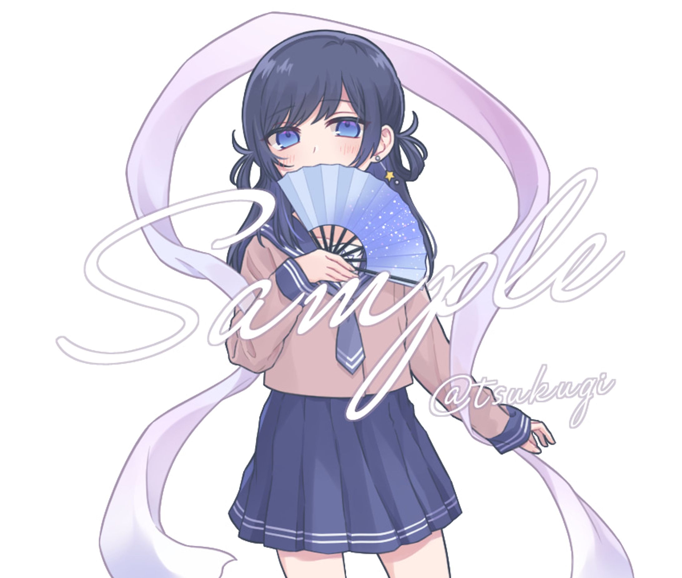 【仕事絵】星愛の空-1