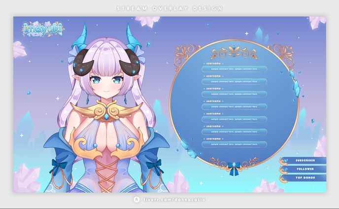 Stream Overlay [imayuki]