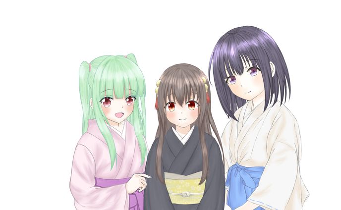 イラスト 2020_6_9 オリジナルキャラクター