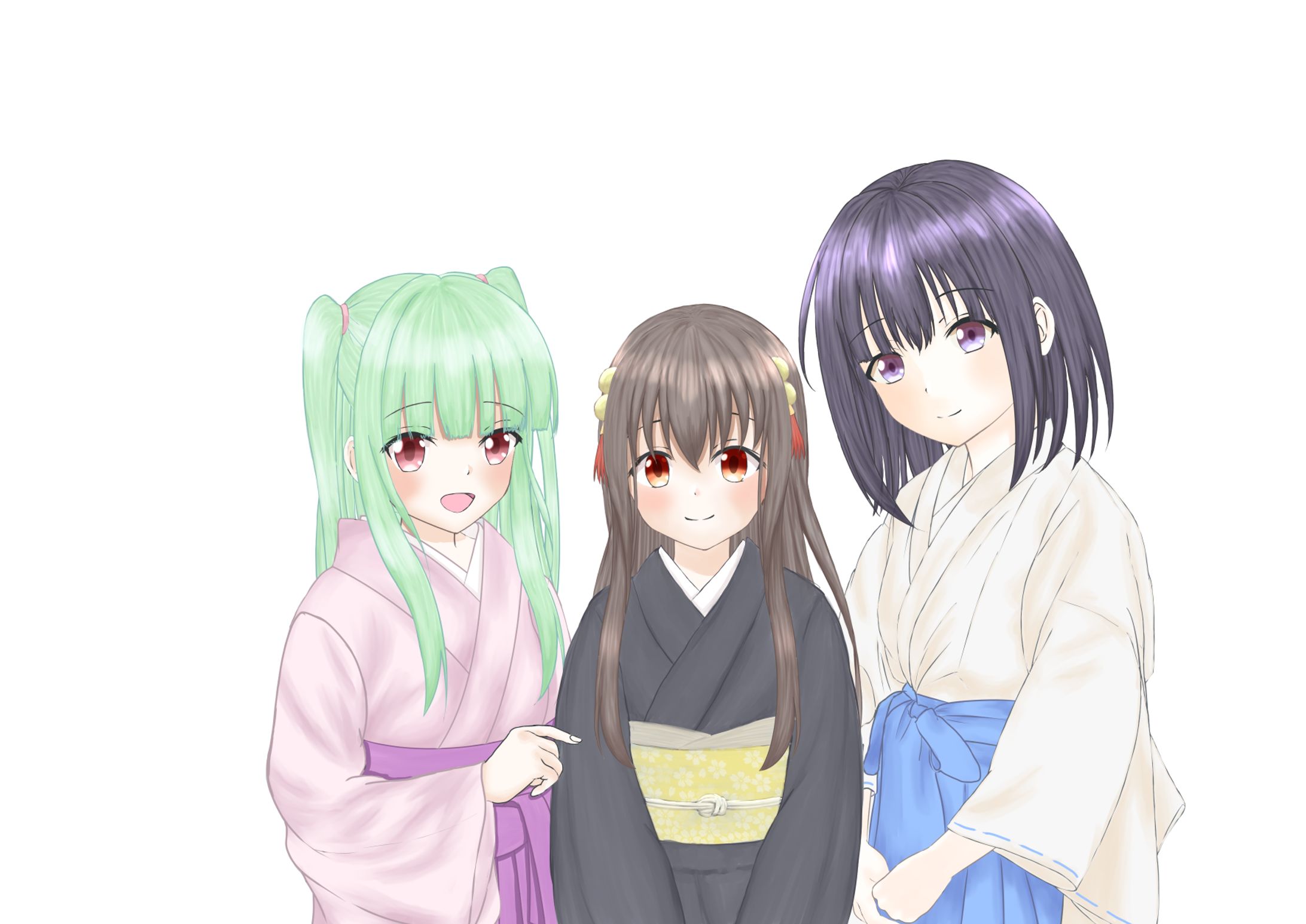 イラスト 2020_6_9 オリジナルキャラクター-1