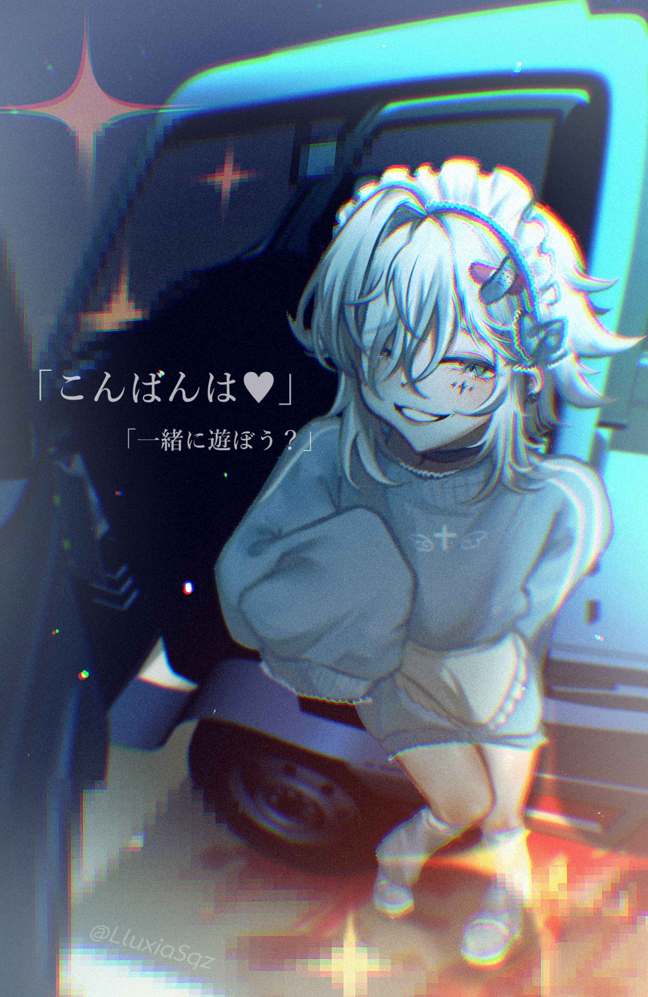 【illustration】Mishaの夜-1