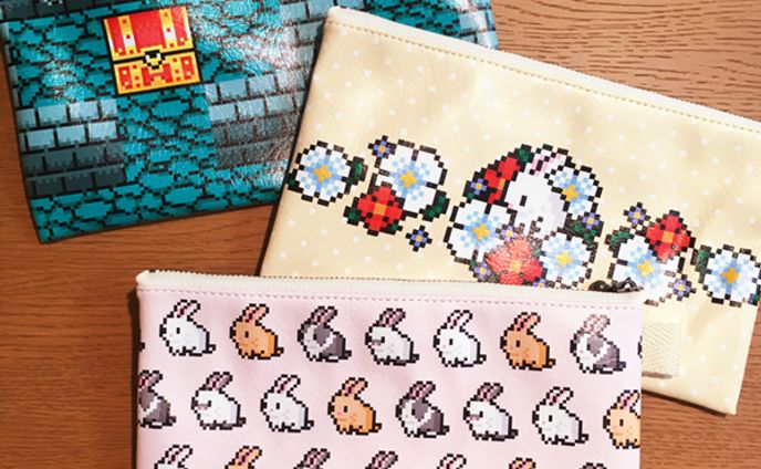 ピクセルアートグッズ デザイン