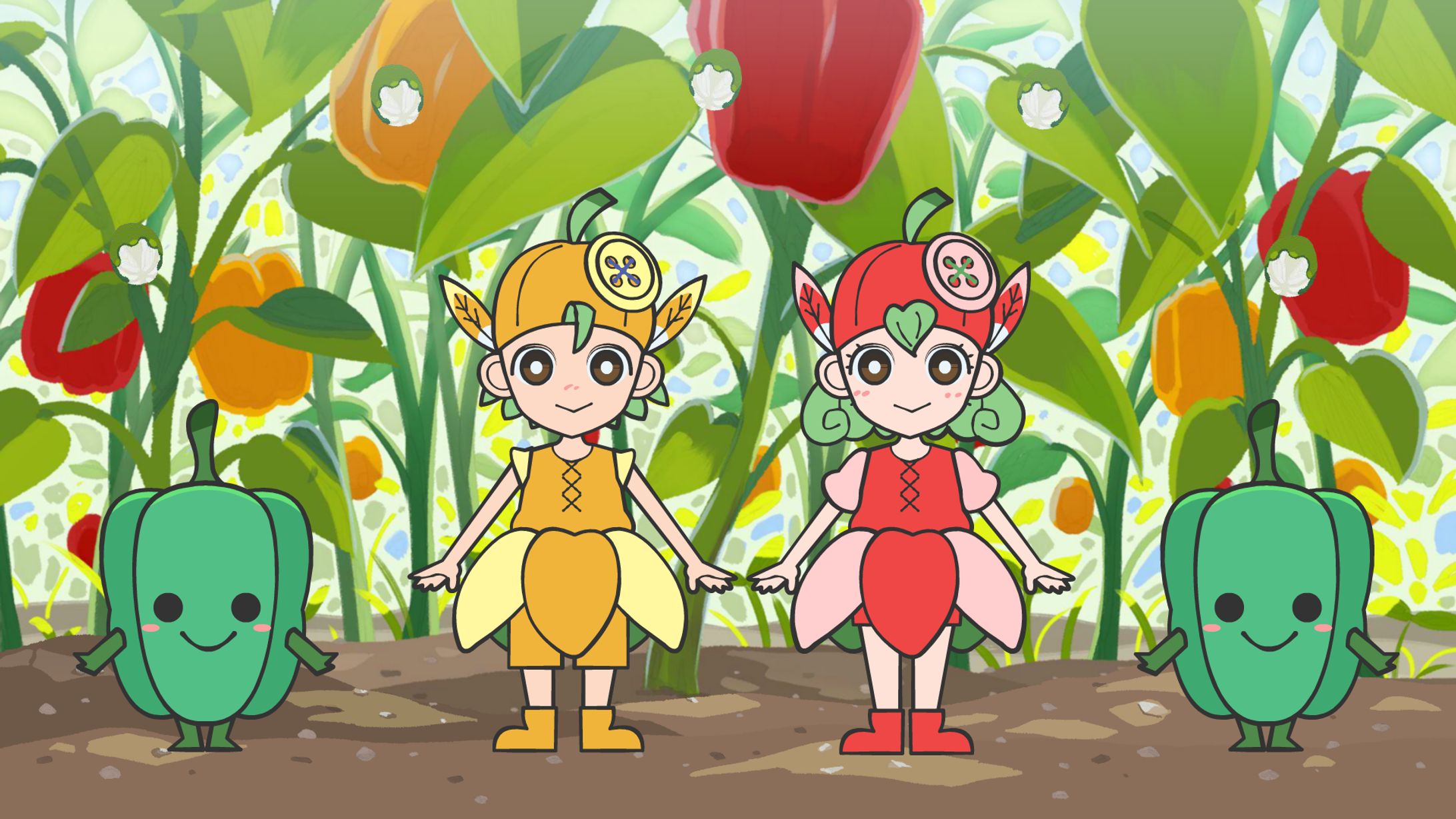 キャラクション様　パプリカキャラクターデザイン-1