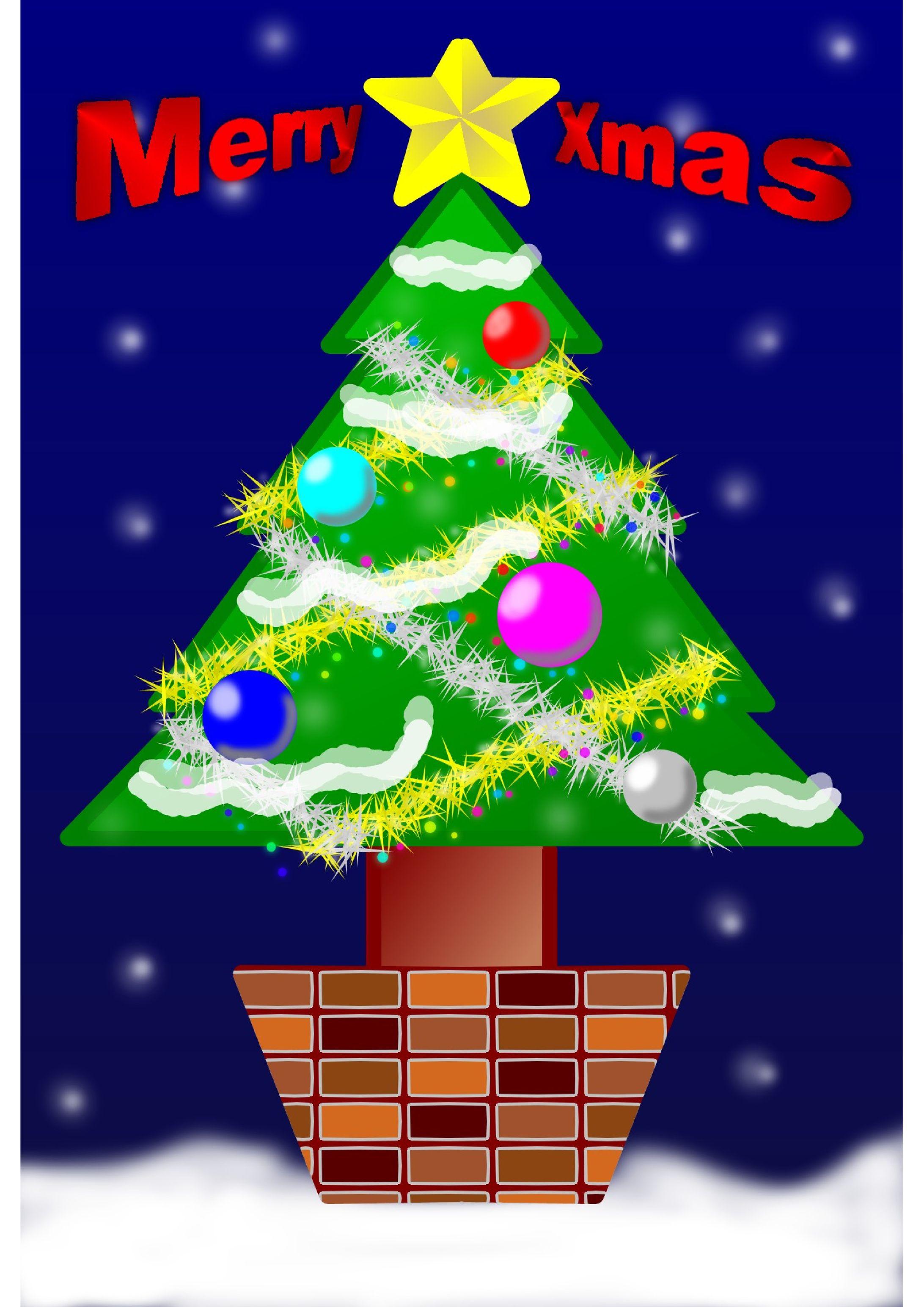 クリスマスカード-1
