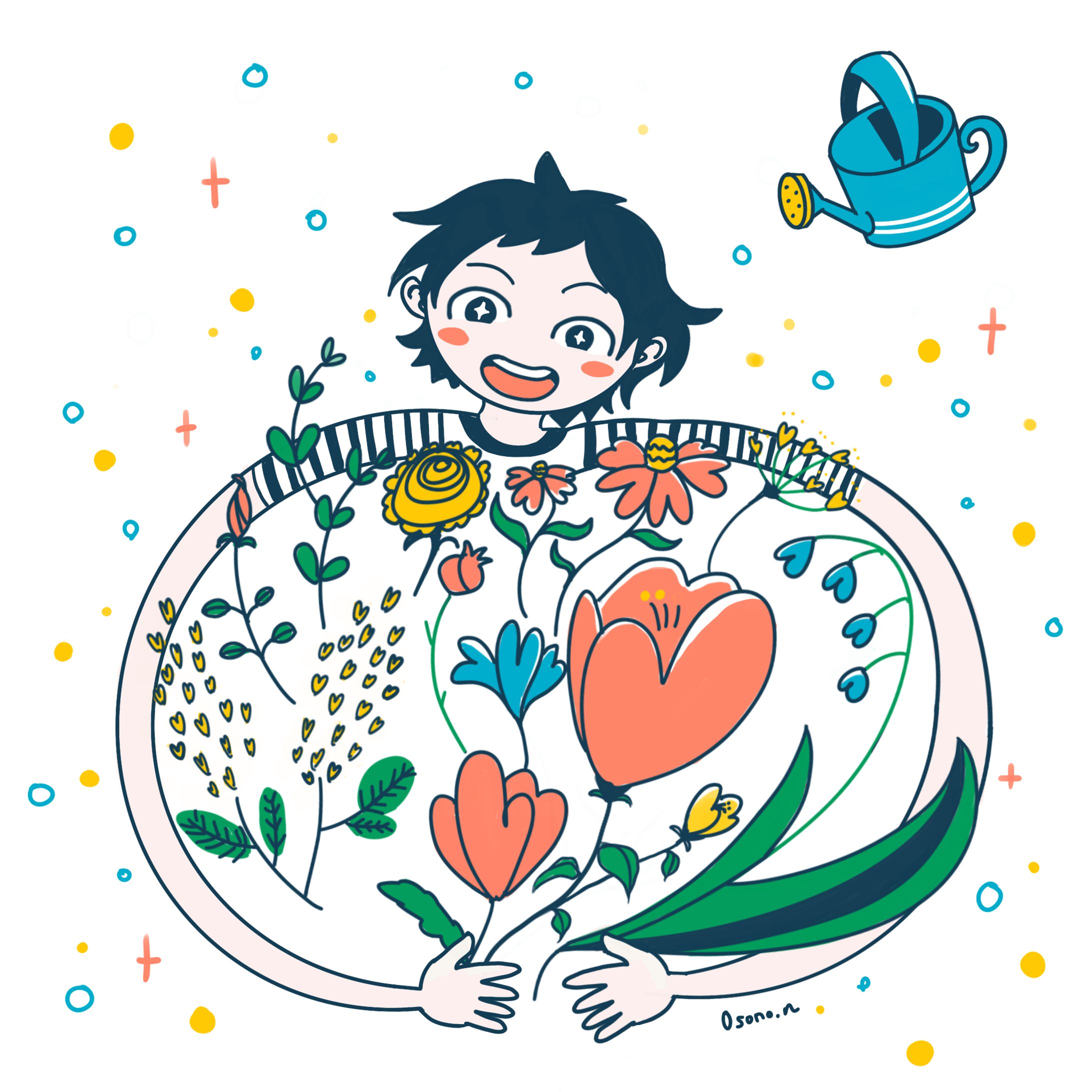 心の花よ、すくすく育て！-1