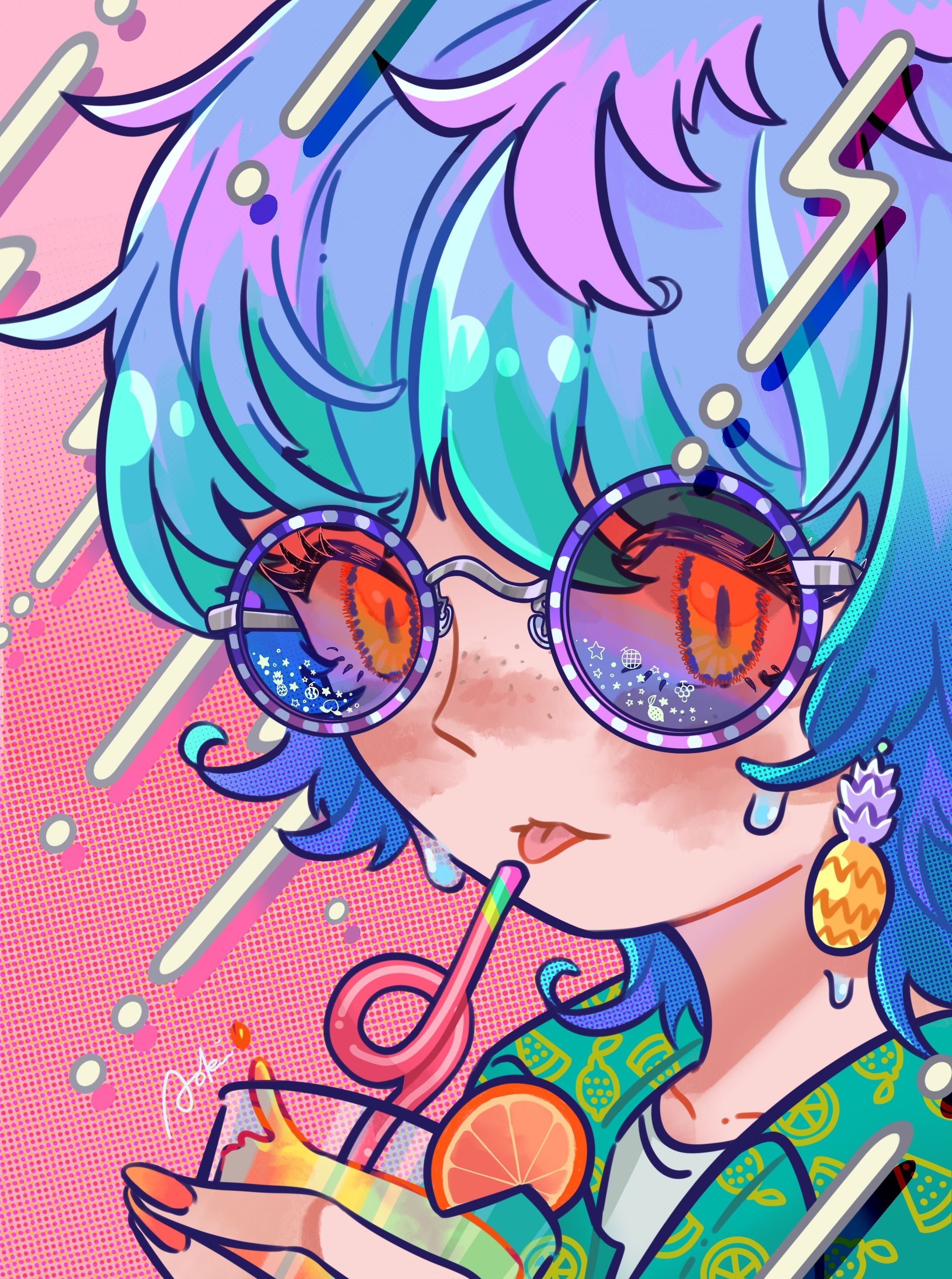 POPPIN’ TROPICAL SUMMER🍹🍉-1