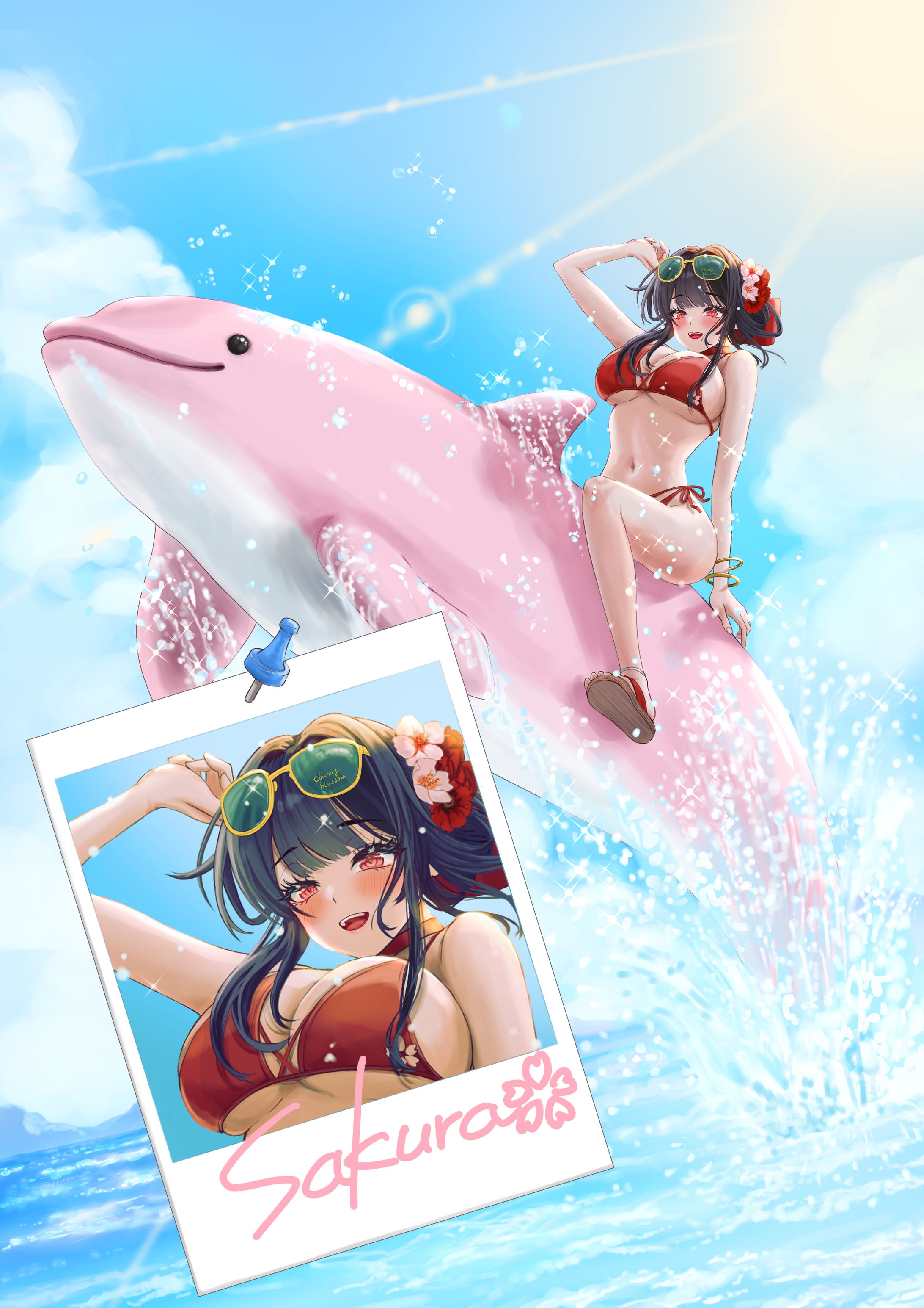 【NIKKE】サクラ PINK DOLPHIN !!-1