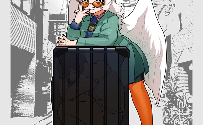 キャラデザ　天使