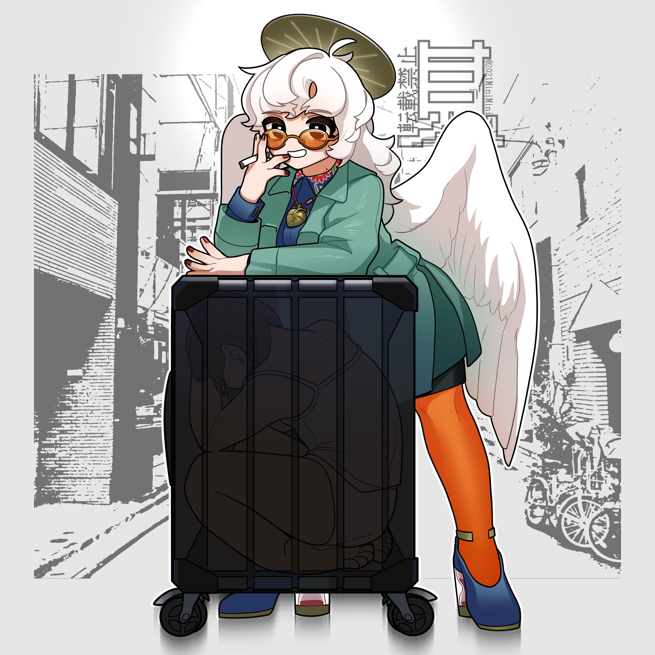 キャラデザ　天使-1