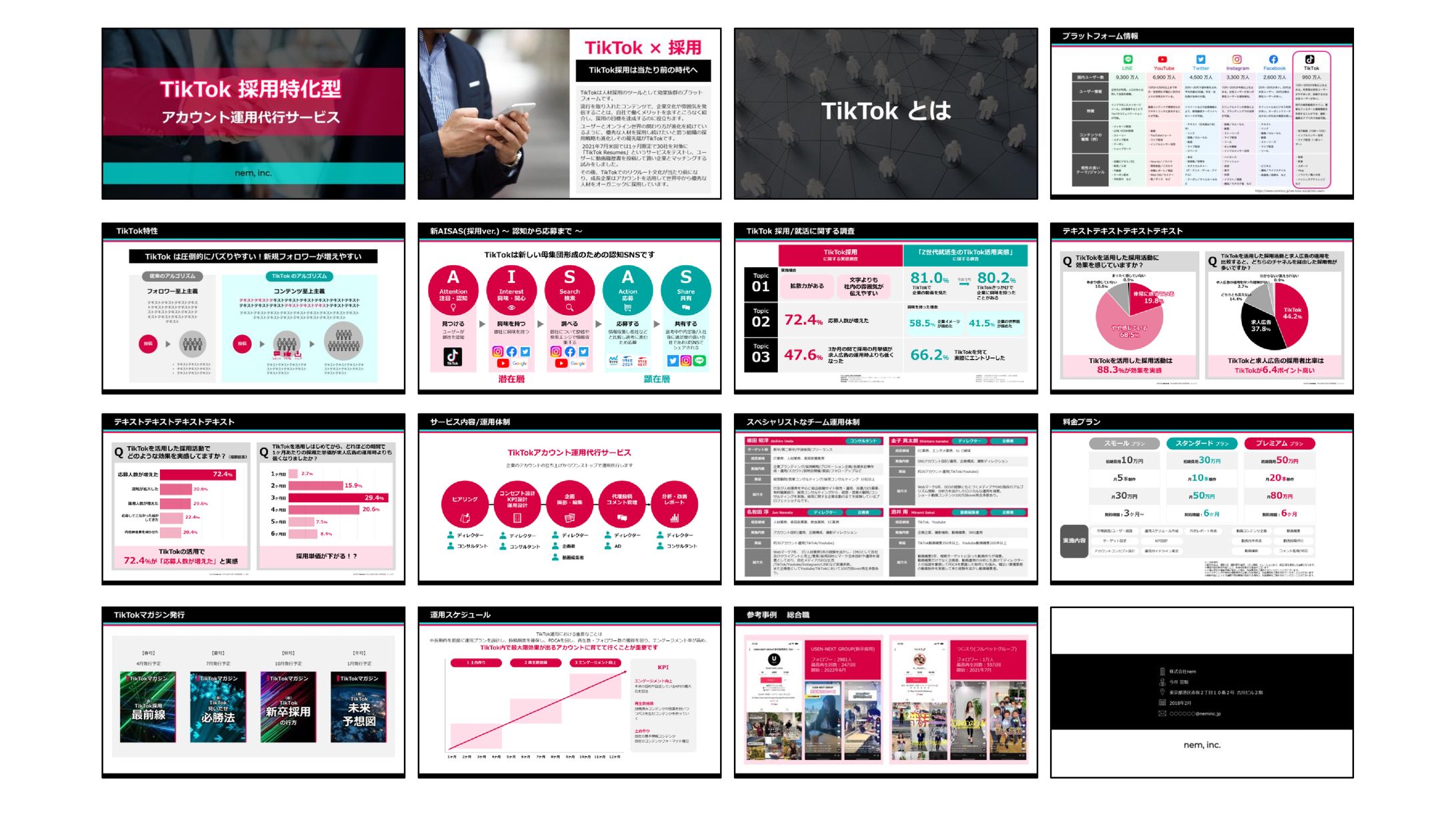 TikTok運用代行 営業資料PowerPoint-1