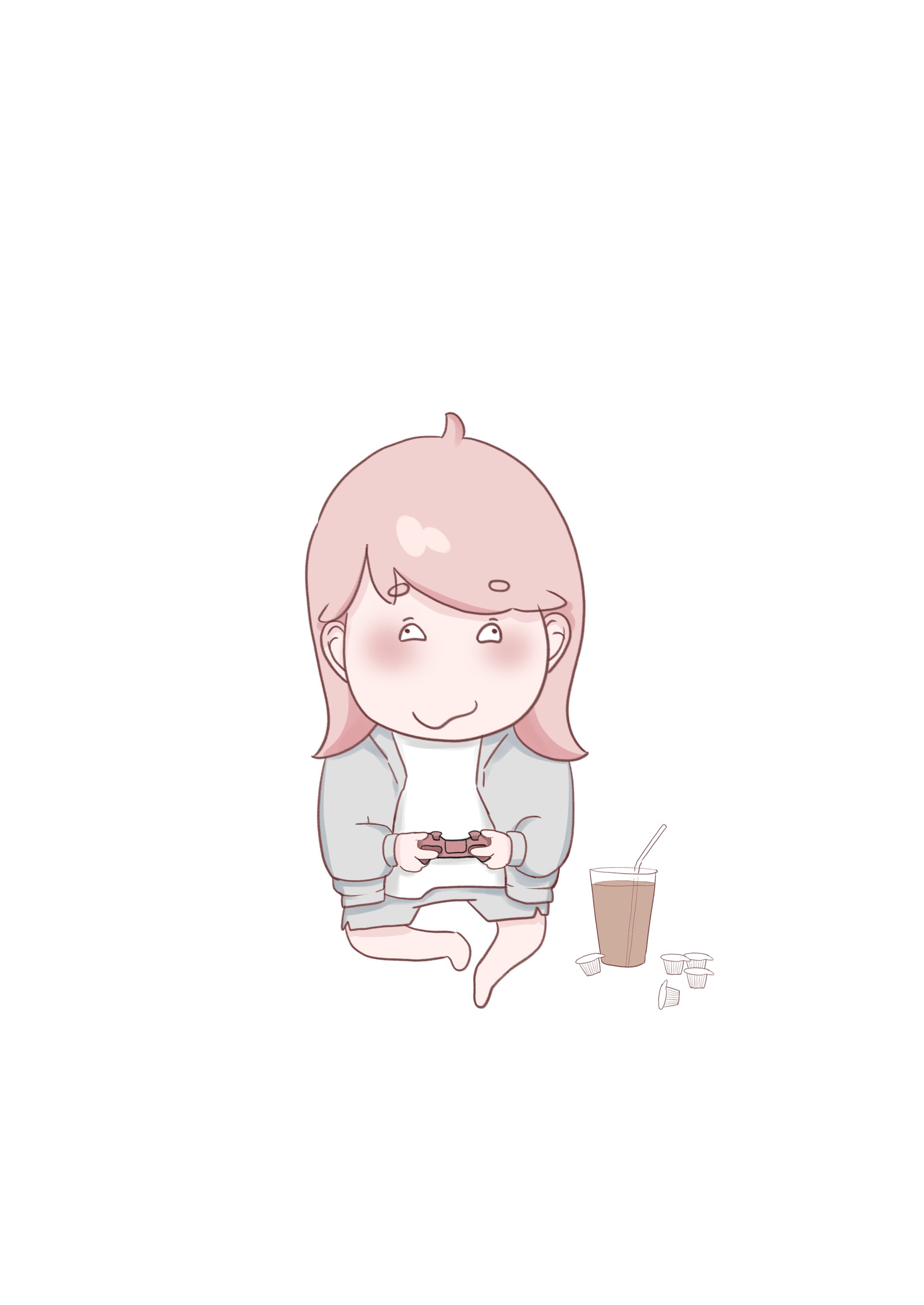 あいちゃん(ゲーム中)-1