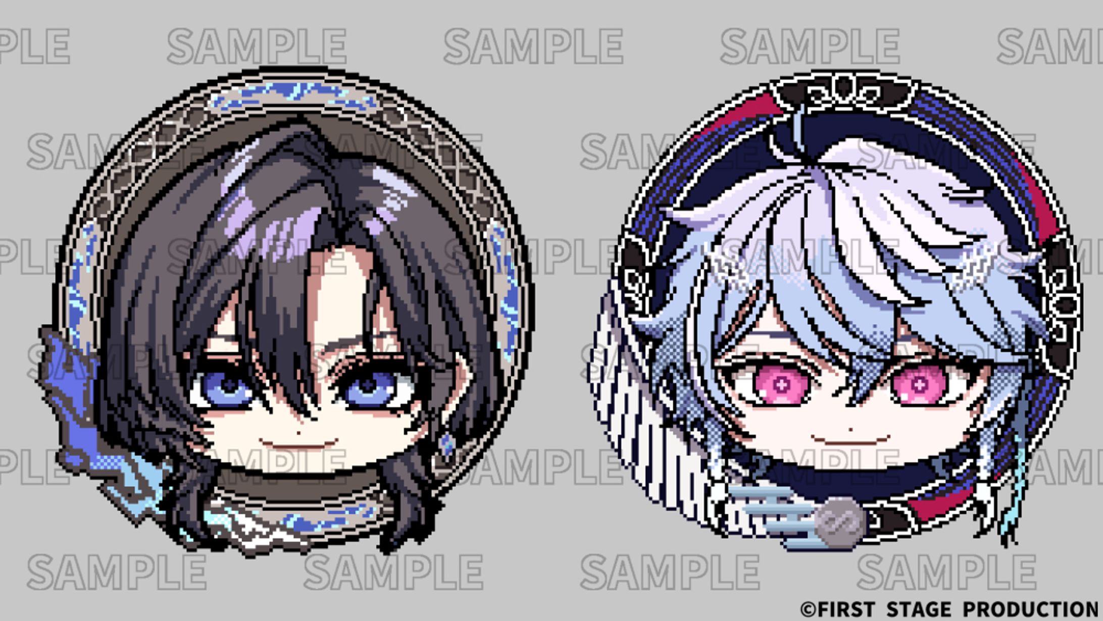 Lucien Lunaris様主催企画「SOUL VAULT」　ピクセルアート-1