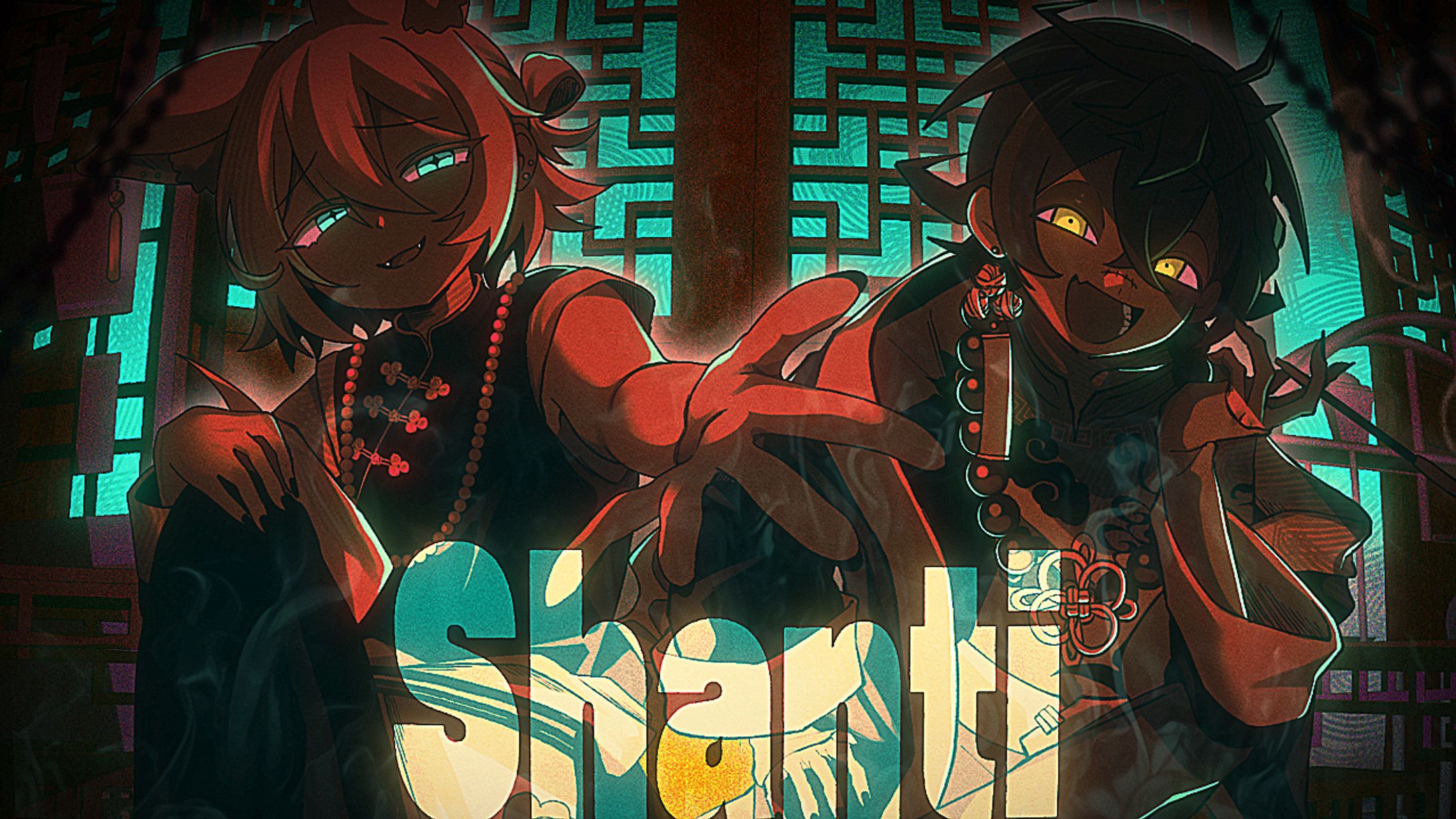 歌ってみたイラスト(シャンティ/SHANTI) -1