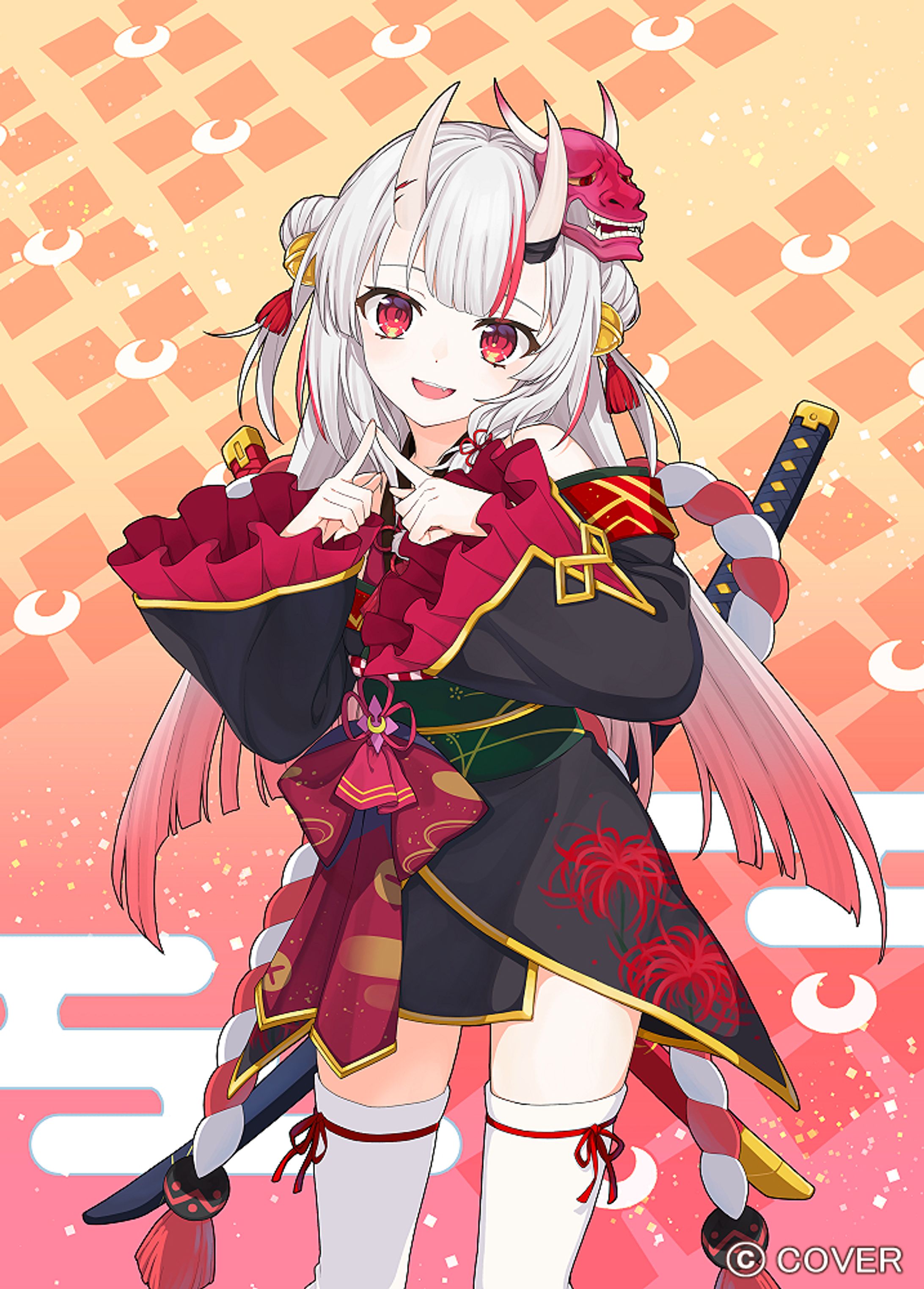 hololive OFFICIAL CARD GAME WGPTOP16賞 百鬼あやめさんカードイラスト-1