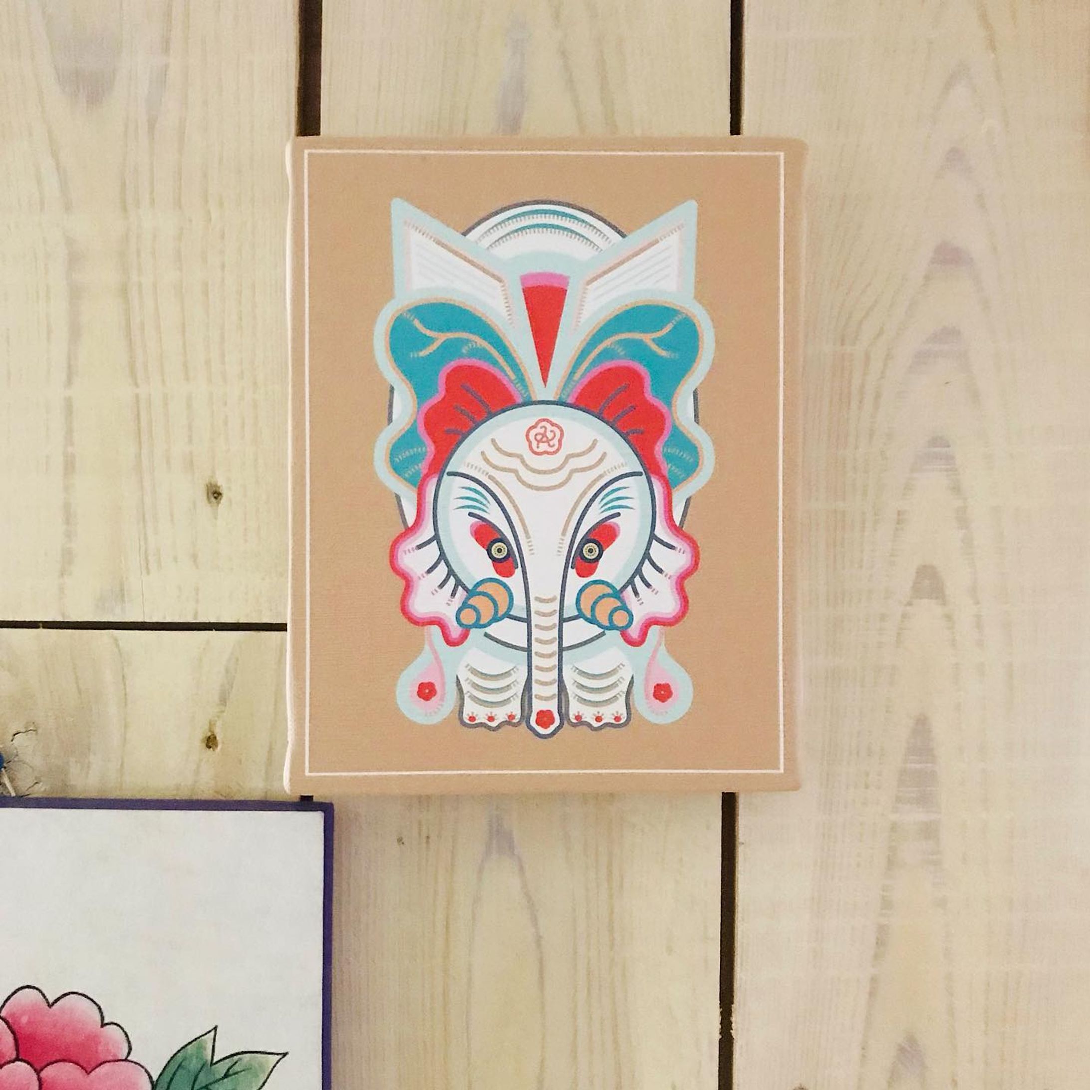 【works】
名刺用にオーダーいただいた絵を
お試しキャンバスプリント🐘🪷

 size:F0

#illustration #artwork #graphicdesign #art  #japaneseart #Illustrator #elephant #canvas #canvasprint  #design #graphic #平面设计 #digital #digitalart #ゾウ #象 #🐘-1