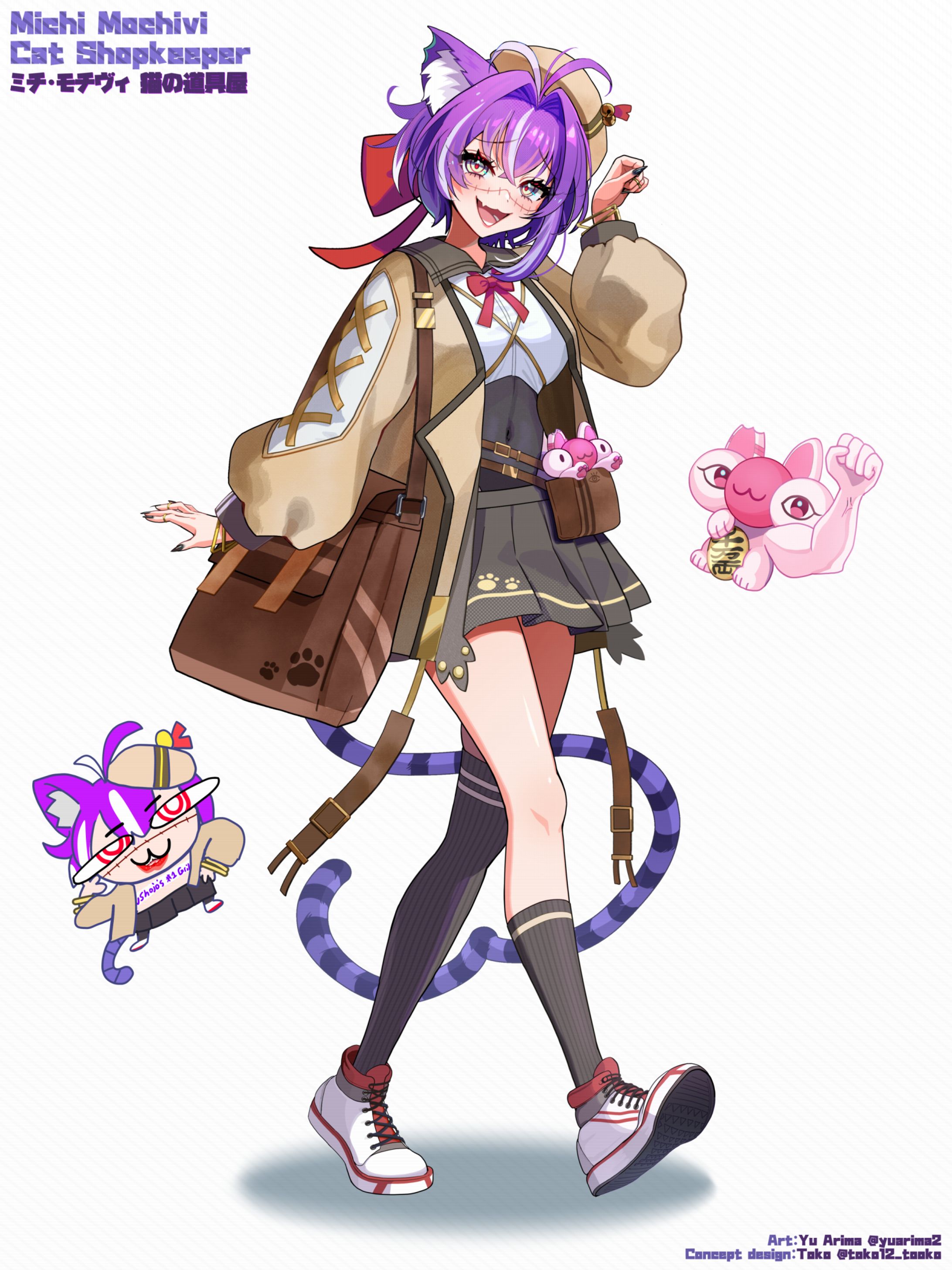 Michi ✕ Cat shopkeeper Fanart-1