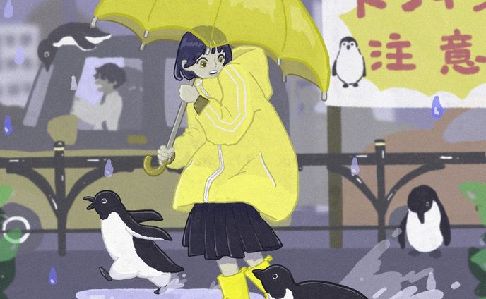 ペンギン注意報