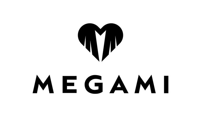 「MEGAMI」ロゴデザイン