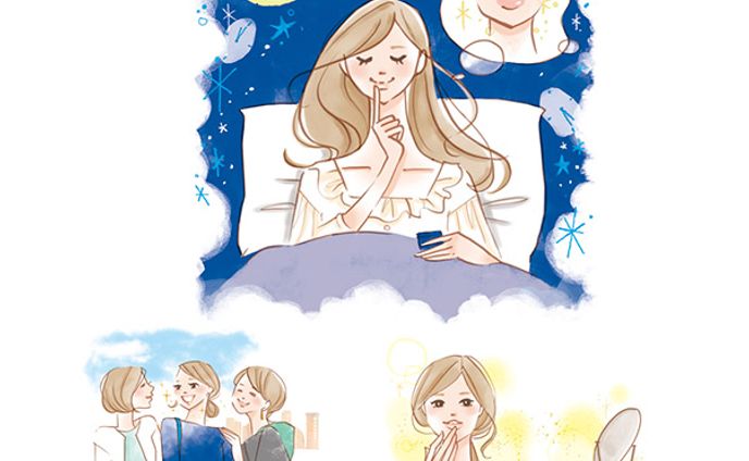イラスト作品、@cosme